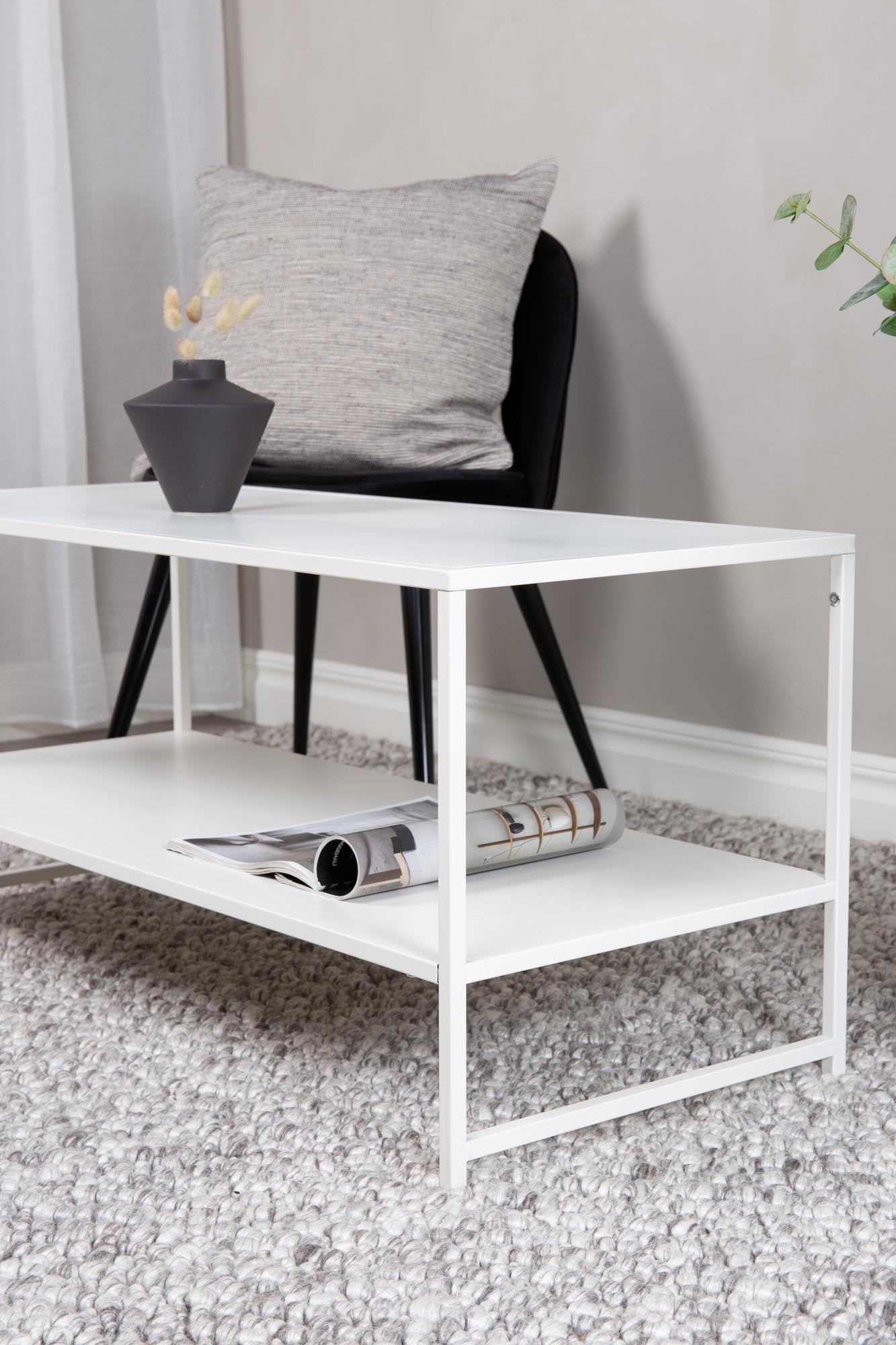 Staal Coffee Tisch in Weiss präsentiert im Onlineshop von KAQTU Design AG. Beistelltisch ist von Venture Home