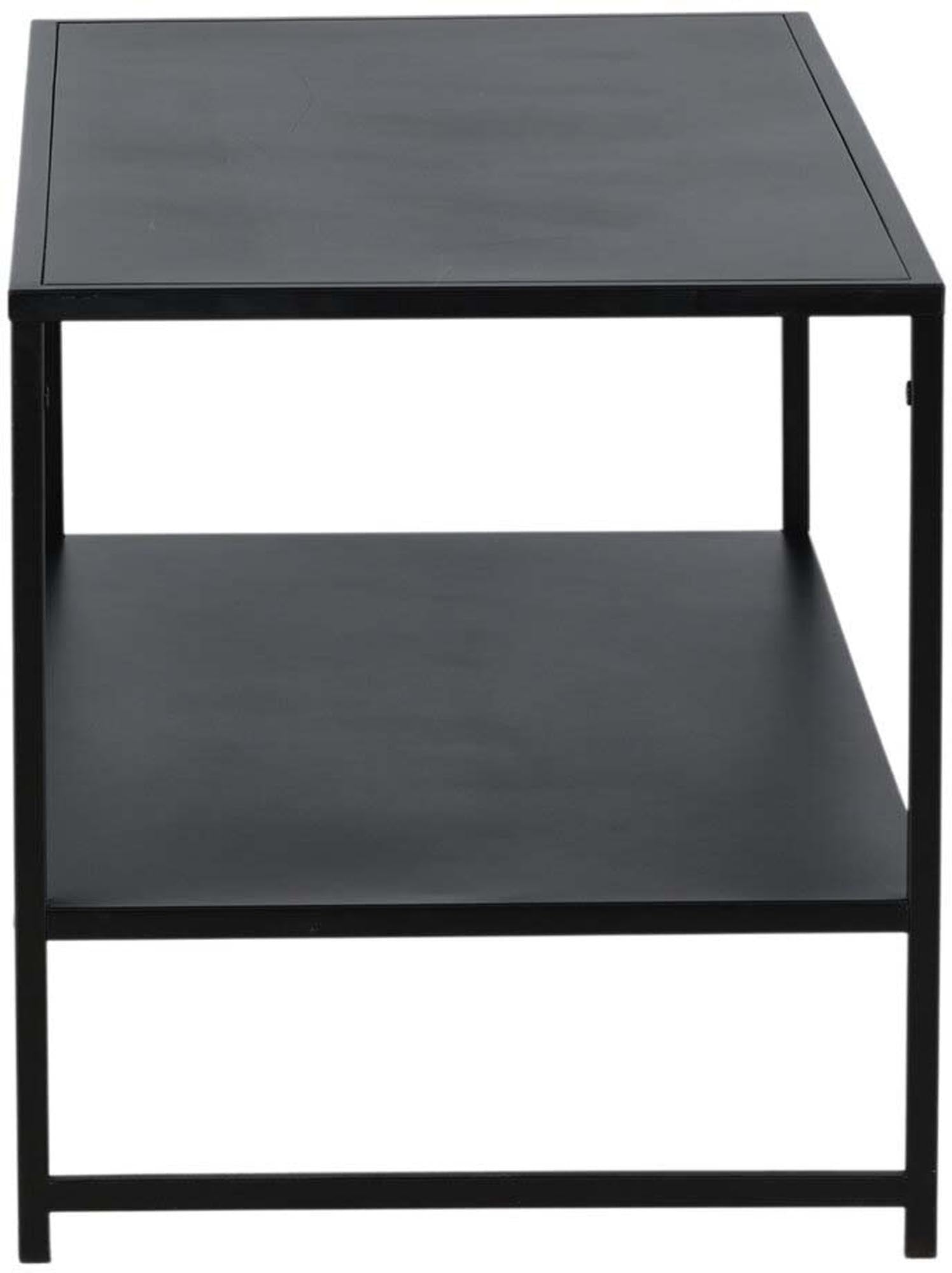 Der Staal Coffee Tisch von Venture Home kombiniert elegantes, industrielles Design mit praktischen Reliefoberflächen. Perfekt für stilvolle Wohnräume!