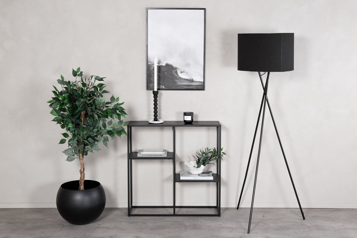 Staal Bücherregal in Schwarz präsentiert im Onlineshop von KAQTU Design AG. Standregal ist von Venture Home