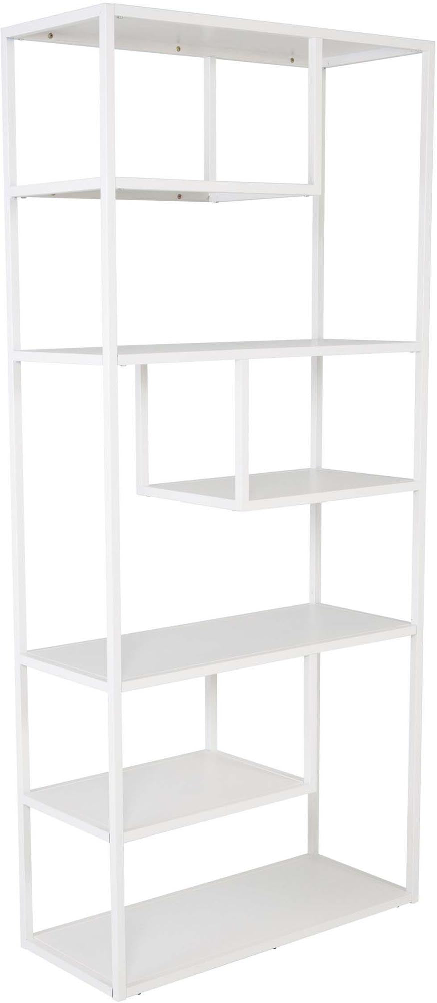 Staal Bücherregal von Venture Home: Robustes Industriedesign für stilvolle Präsentation von Büchern und Deko in jedem Raum.