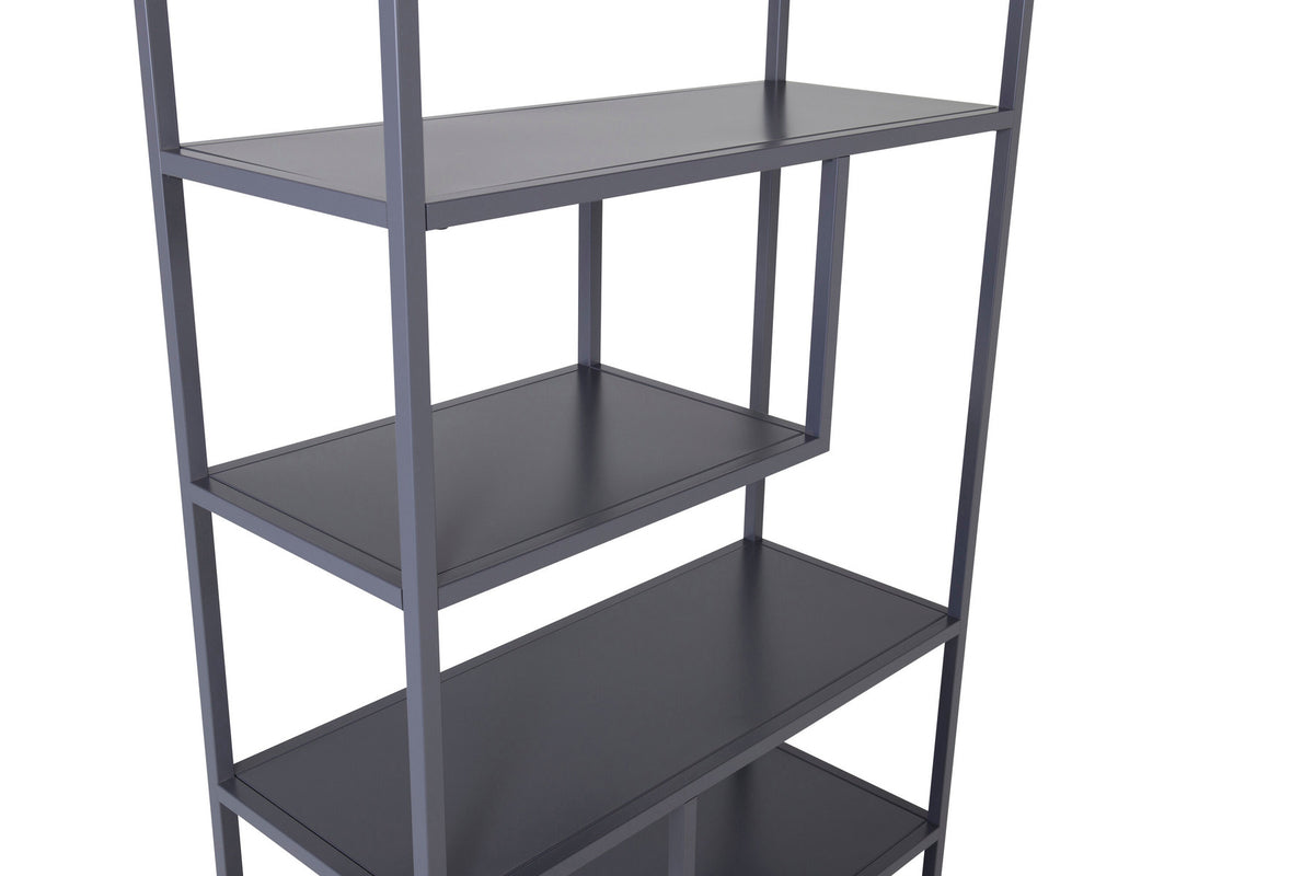 Staal Bücherregal in Hellgrau präsentiert im Onlineshop von KAQTU Design AG. Standregal ist von Venture Home