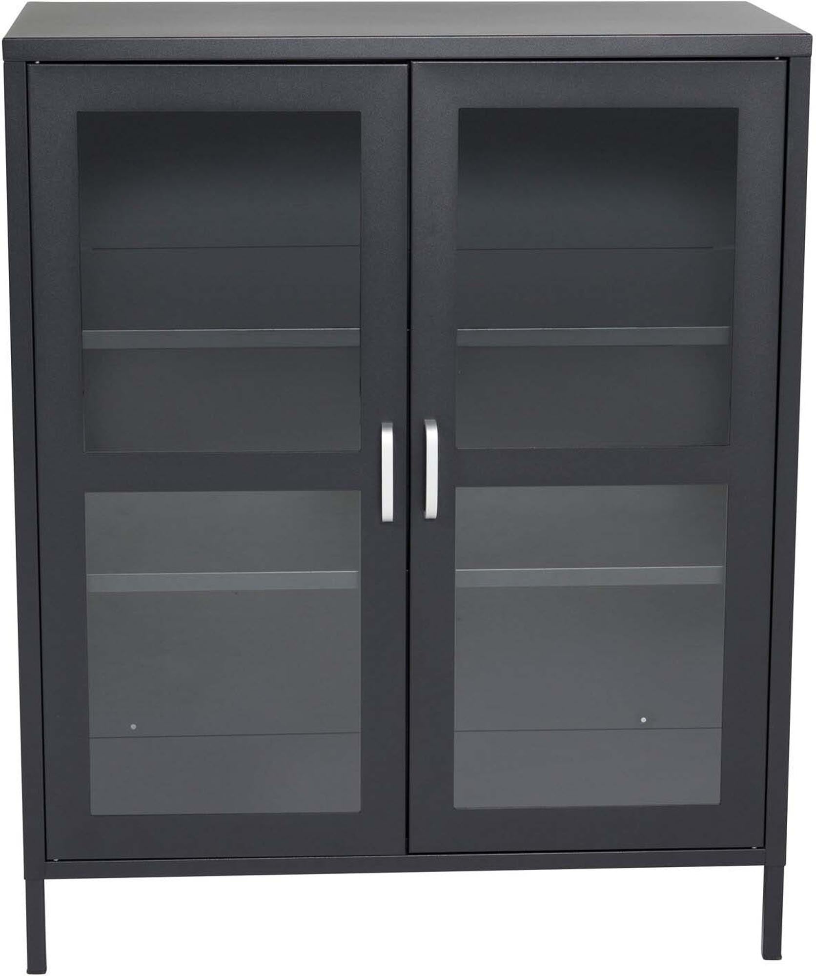 Acero Cabinet in Schwarz präsentiert im Onlineshop von KAQTU Design AG. Cabinet ist von Venture Home
