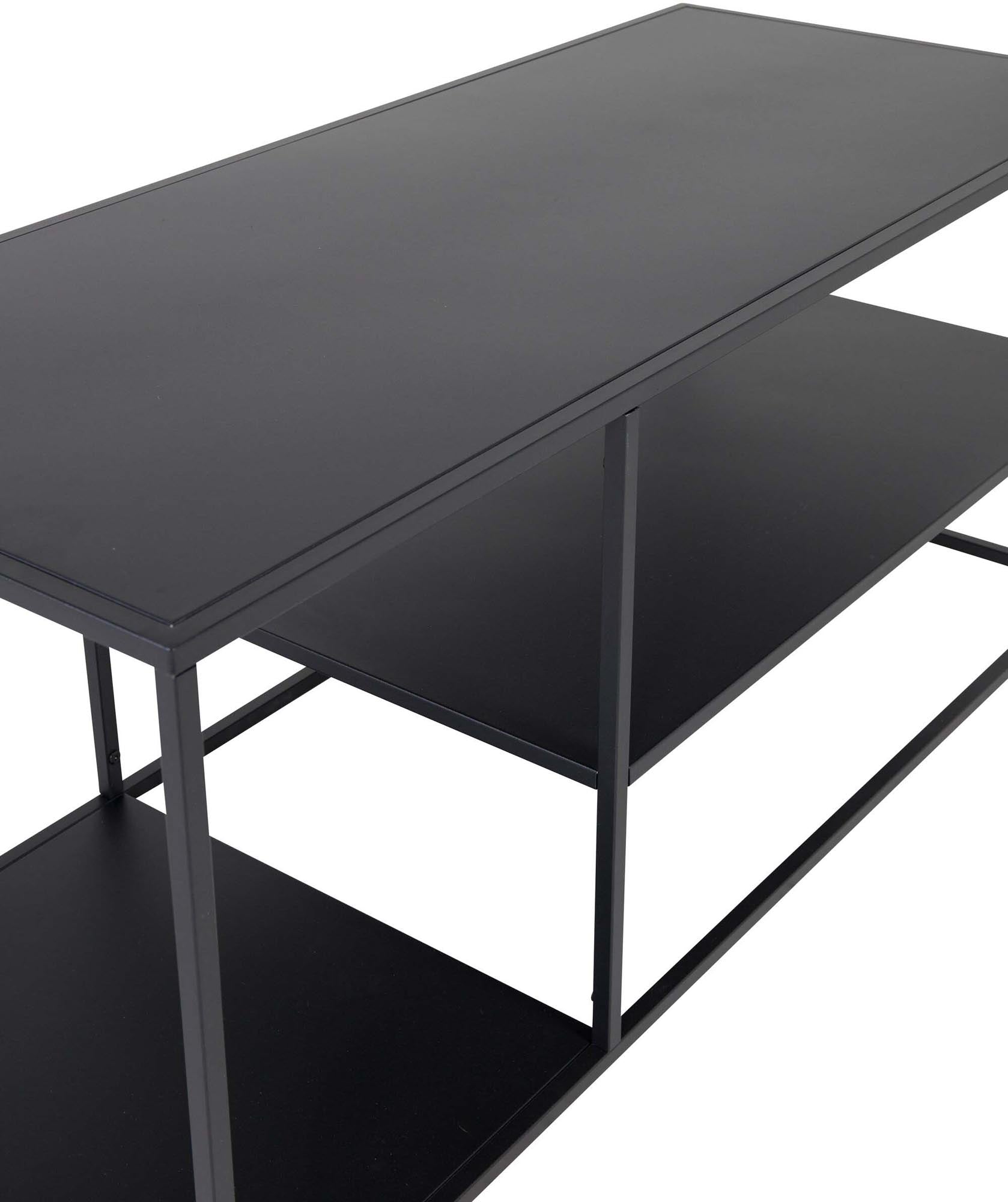 Staal Coffee Tisch in Schwarz präsentiert im Onlineshop von KAQTU Design AG. Beistelltisch ist von Venture Home