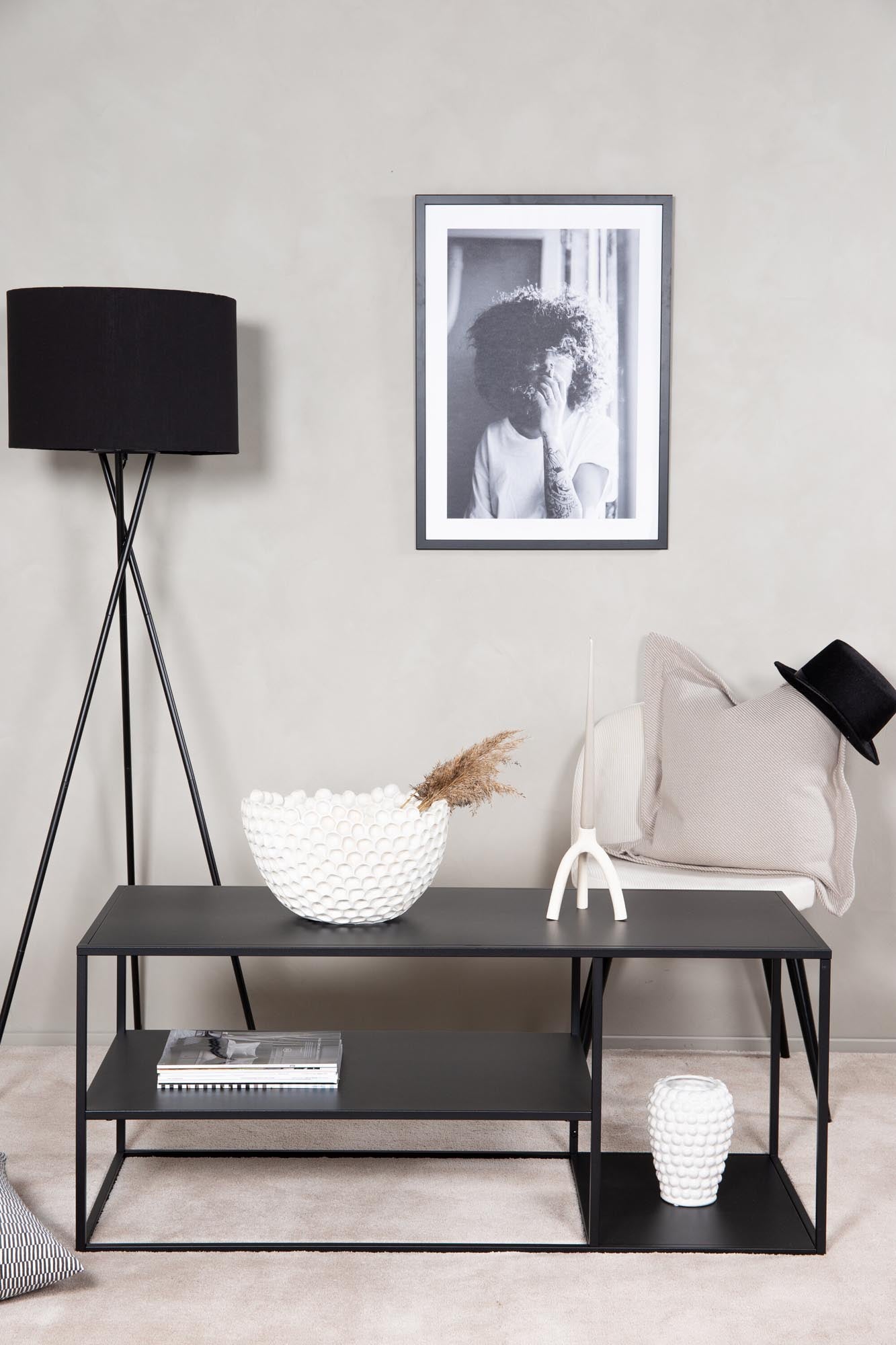 Staal Coffee Tisch in Schwarz präsentiert im Onlineshop von KAQTU Design AG. Beistelltisch ist von Venture Home