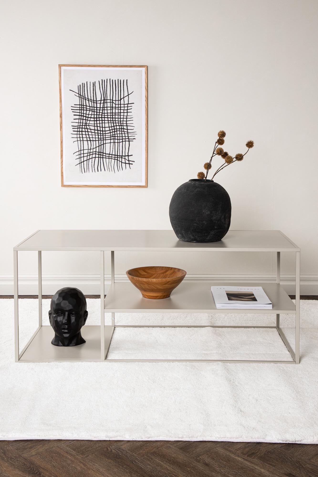 Moderner Staal Coffee Tisch: Perfekte Ergänzung für Ihr Wohnzimmer.