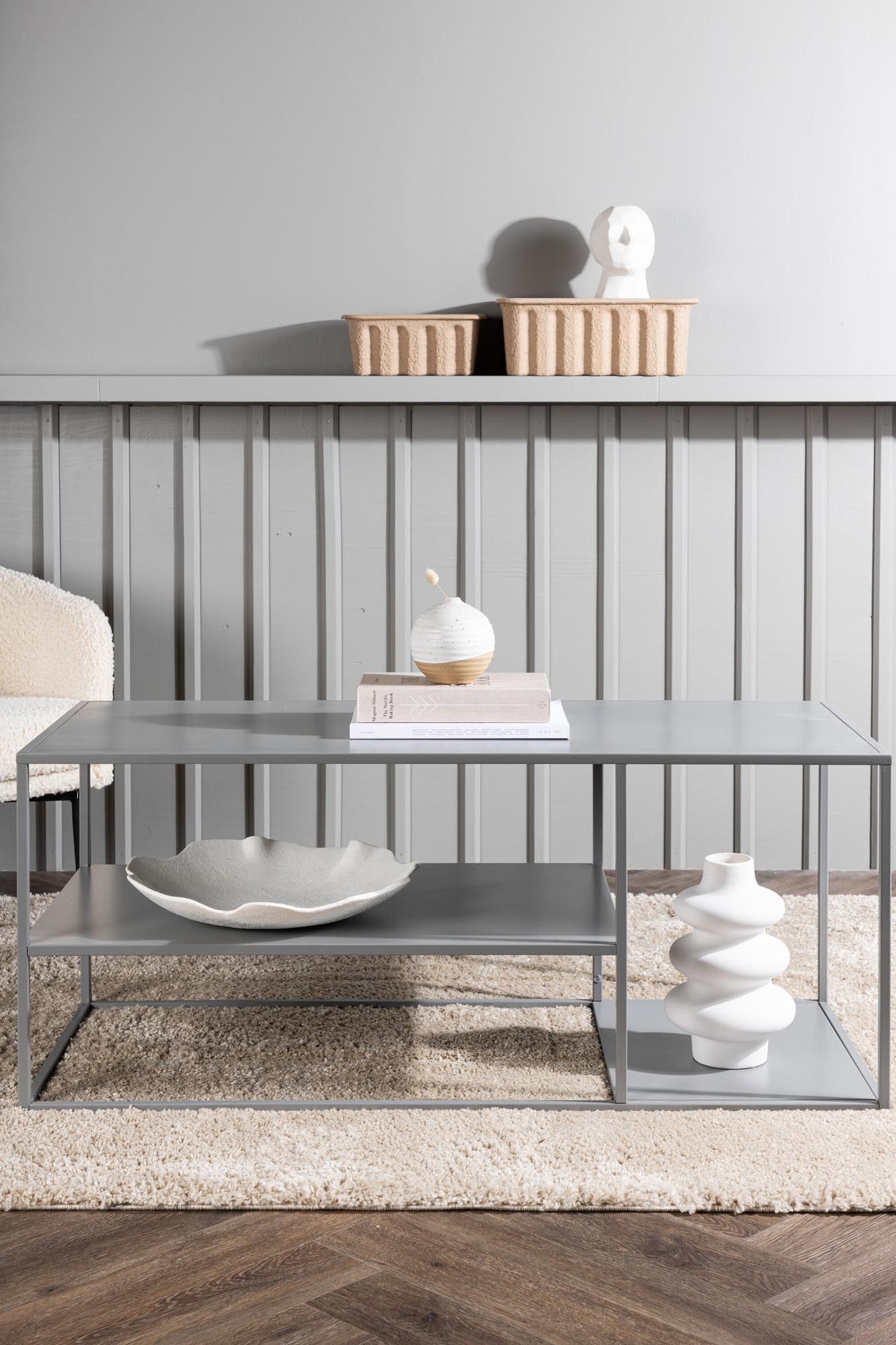 Eleganter Staal Coffee Tisch: Minimalistisches Design für Ihr Zuhause.