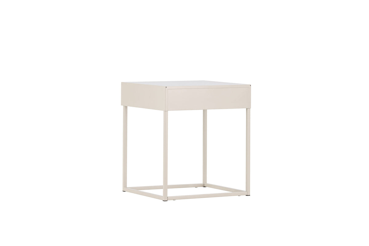 Bakal Nachttisch in Beige präsentiert im Onlineshop von KAQTU Design AG. Beistelltisch ist von Venture Home