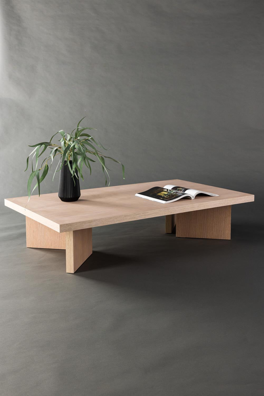 Bassholmen Coffee Tisch in Tünchen präsentiert im Onlineshop von KAQTU Design AG. Beistelltisch ist von Vind