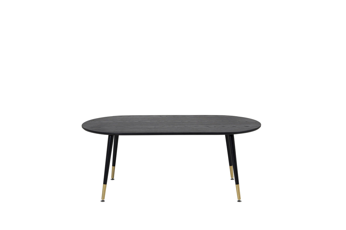 Dipp Beistelltisch in Schwarz/Gold präsentiert im Onlineshop von KAQTU Design AG. Beistelltisch ist von Venture Home