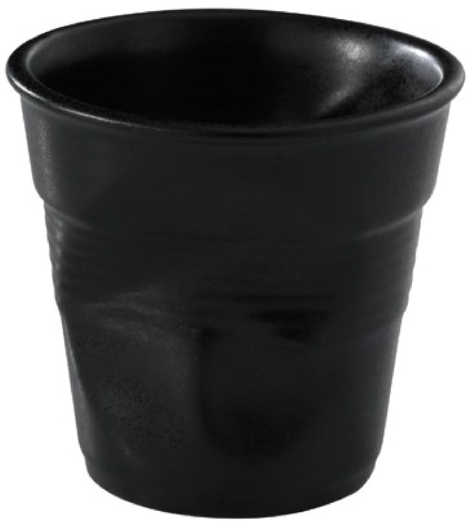 Entdecken Sie den stilvollen Cappuccino Knitterbecher (18 cl) von Revol – robustes Porzellan, einzigartiges Design und ideal für Ihre Kaffeepause.