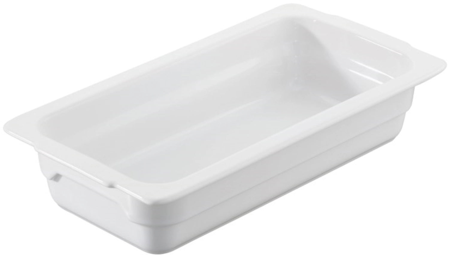 Gastro'Hotel casserole dish GN 1/3, 32.5x17.6x6.5 cm, white
