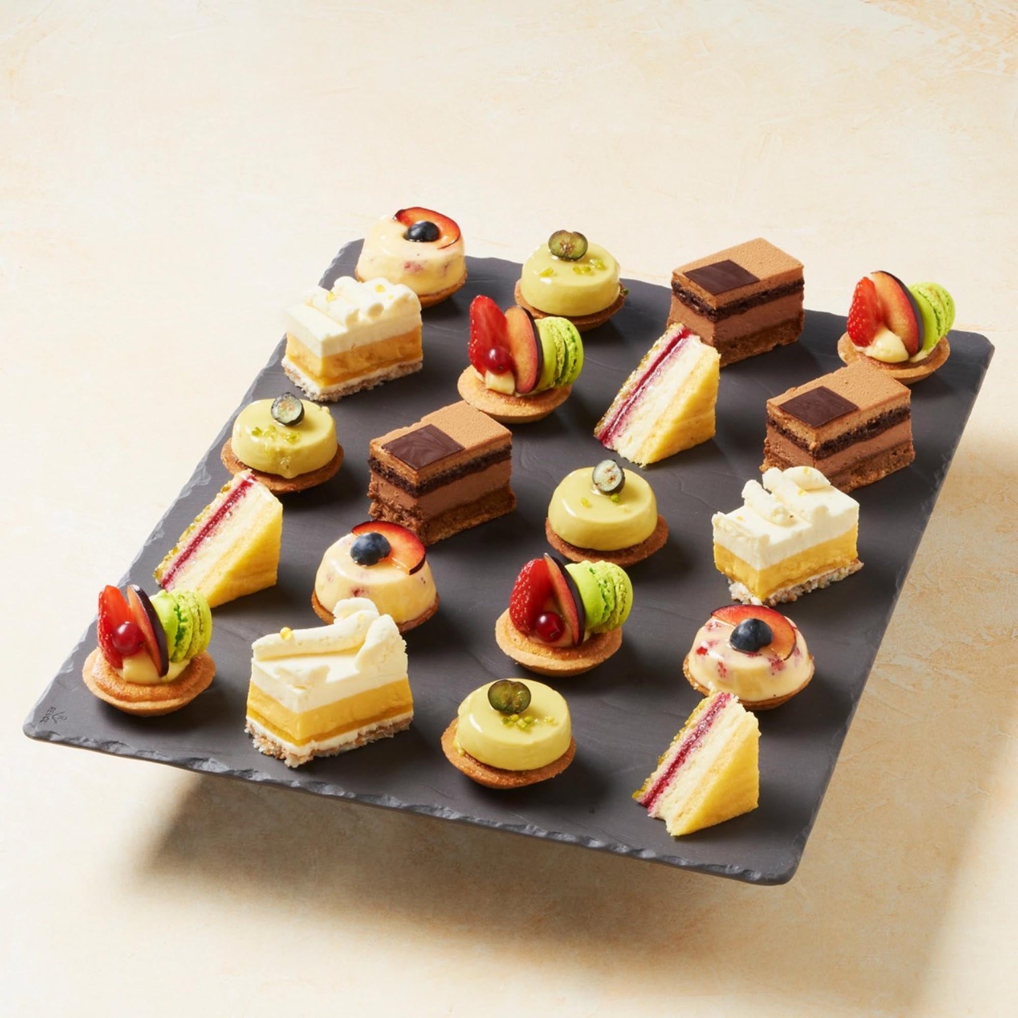 Revol Tablett 40x30 cm: Schiefer-Look für modernes Tischambiente.