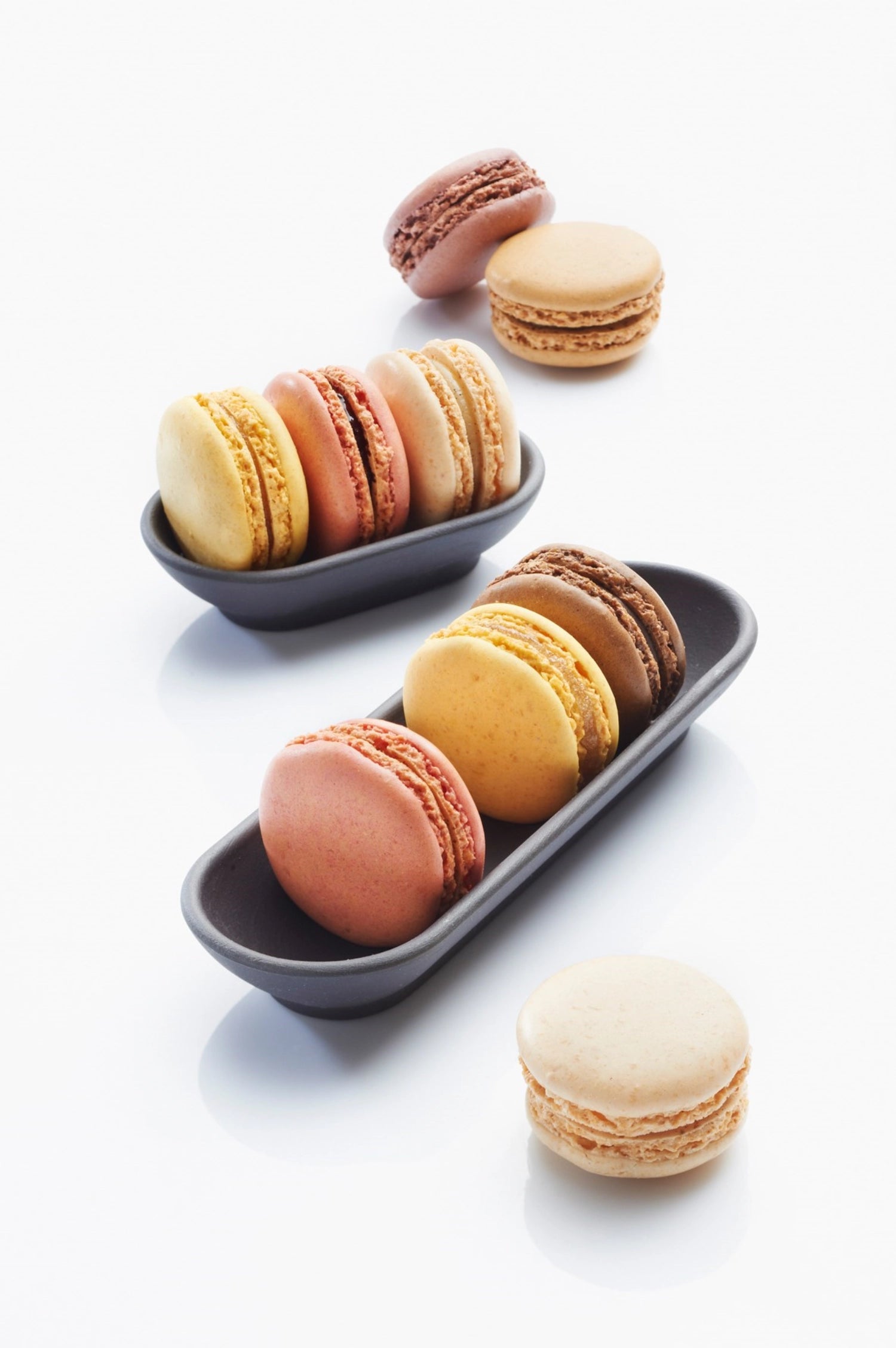 Elegante Apéroschale im Baguette-Stil, 8 cm, aus hochwertigem Schiefer, ideal für ansprechende Snack-Präsentationen und festliche Anlässe.