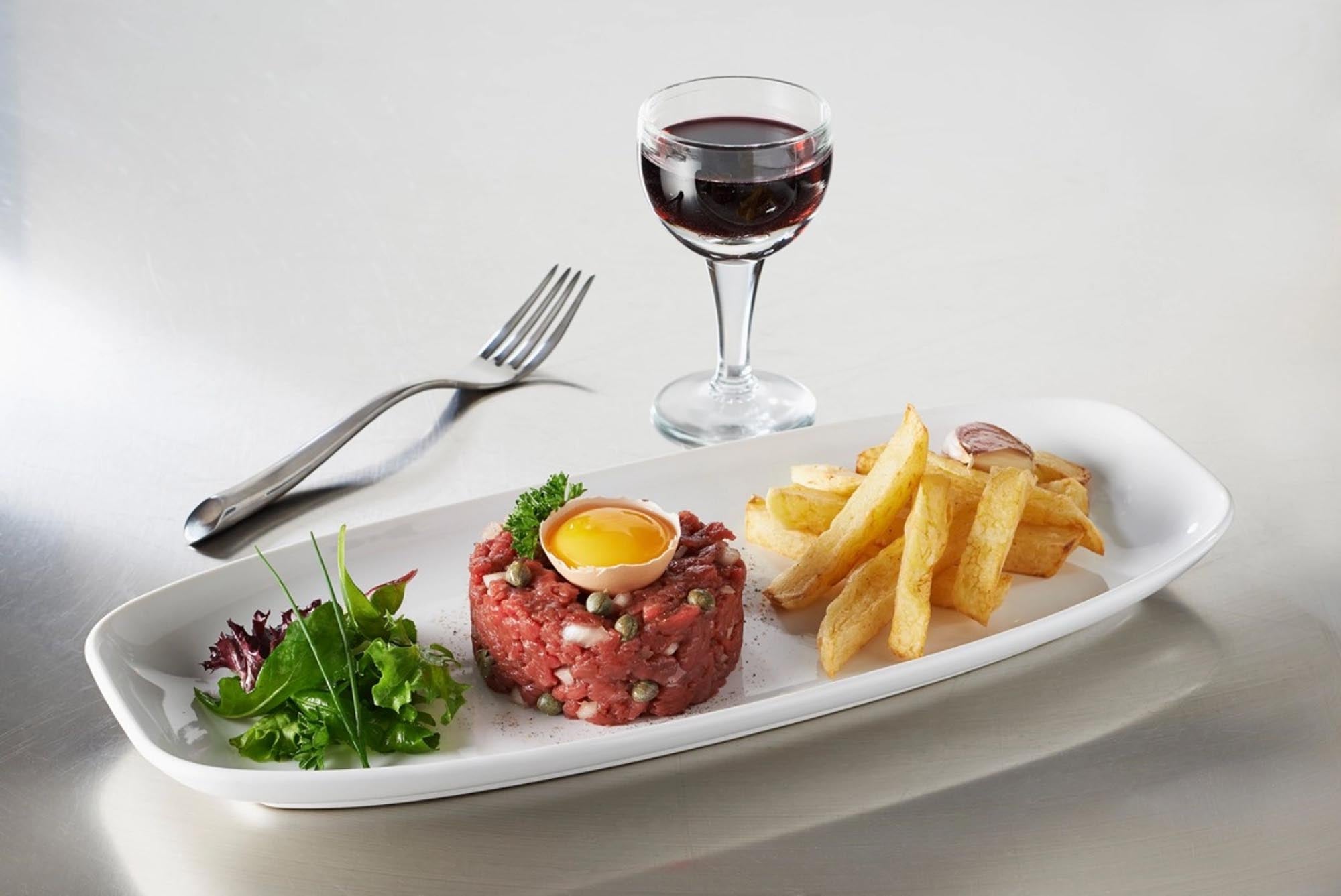 Revol Club Teller, 36x15 cm, stilvolles Design in reinem Weiss.