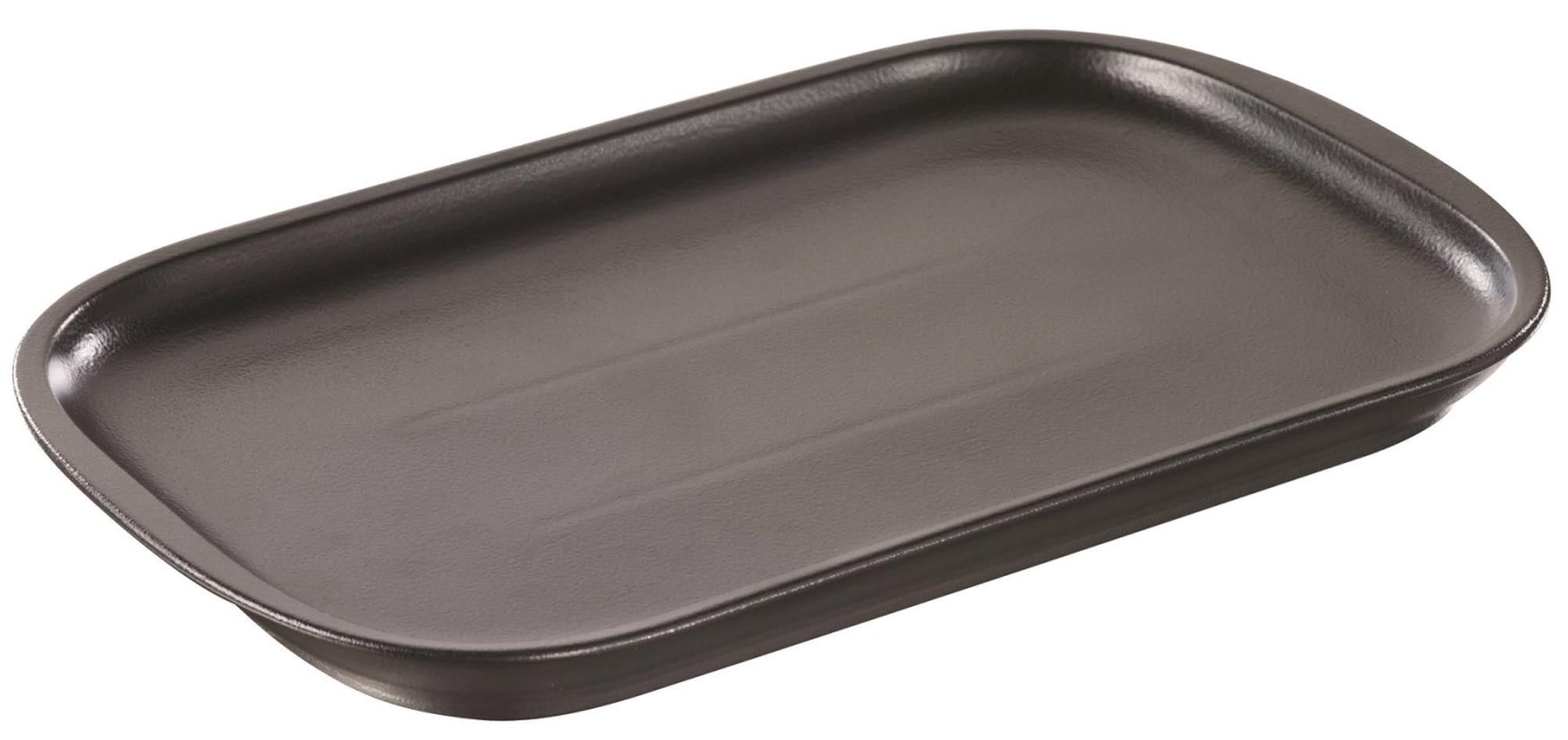 Revol Fleischplatte 32x21 cm: Zeitlose schwarze Servierkunst.