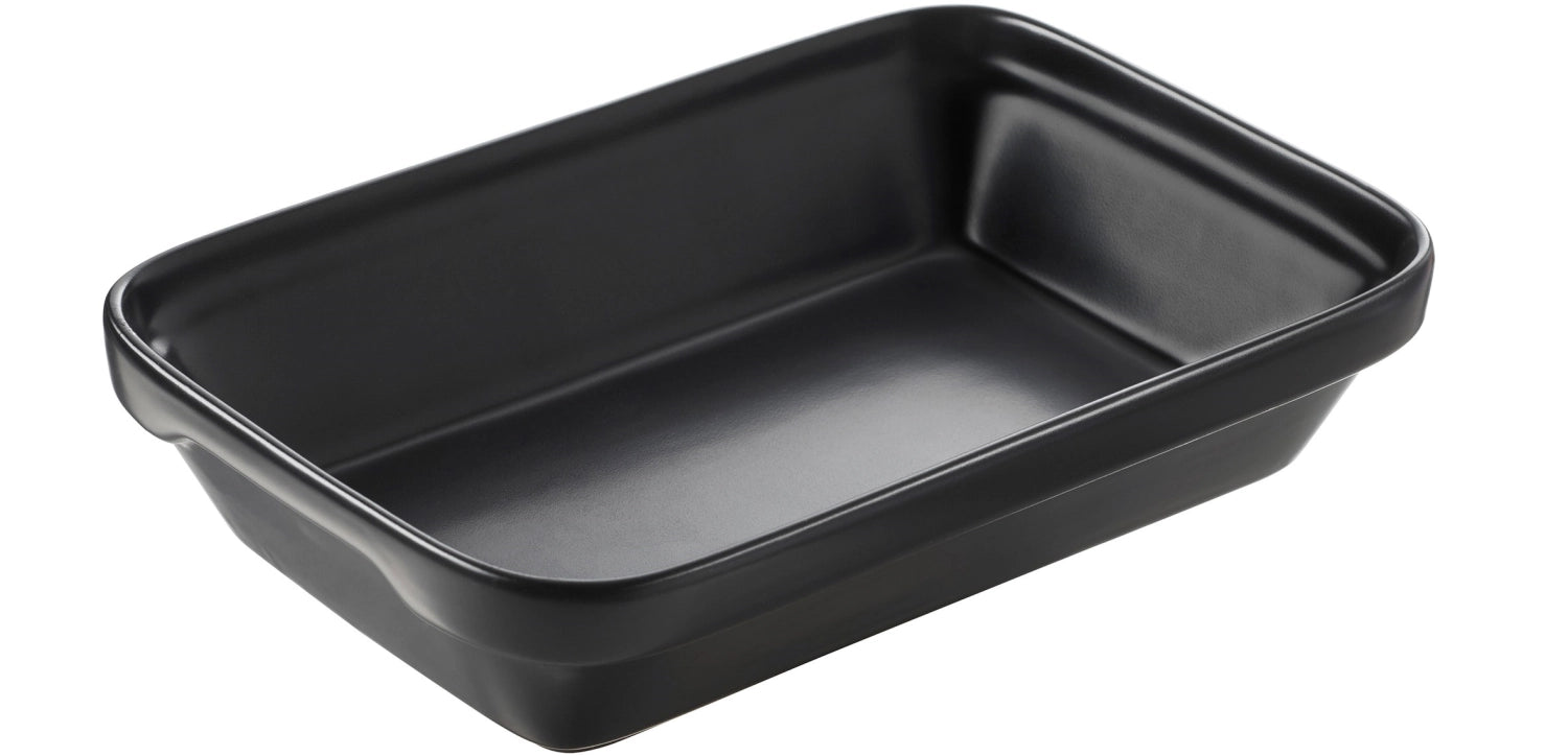 Rectangular baking dish, 19x13 cm, black