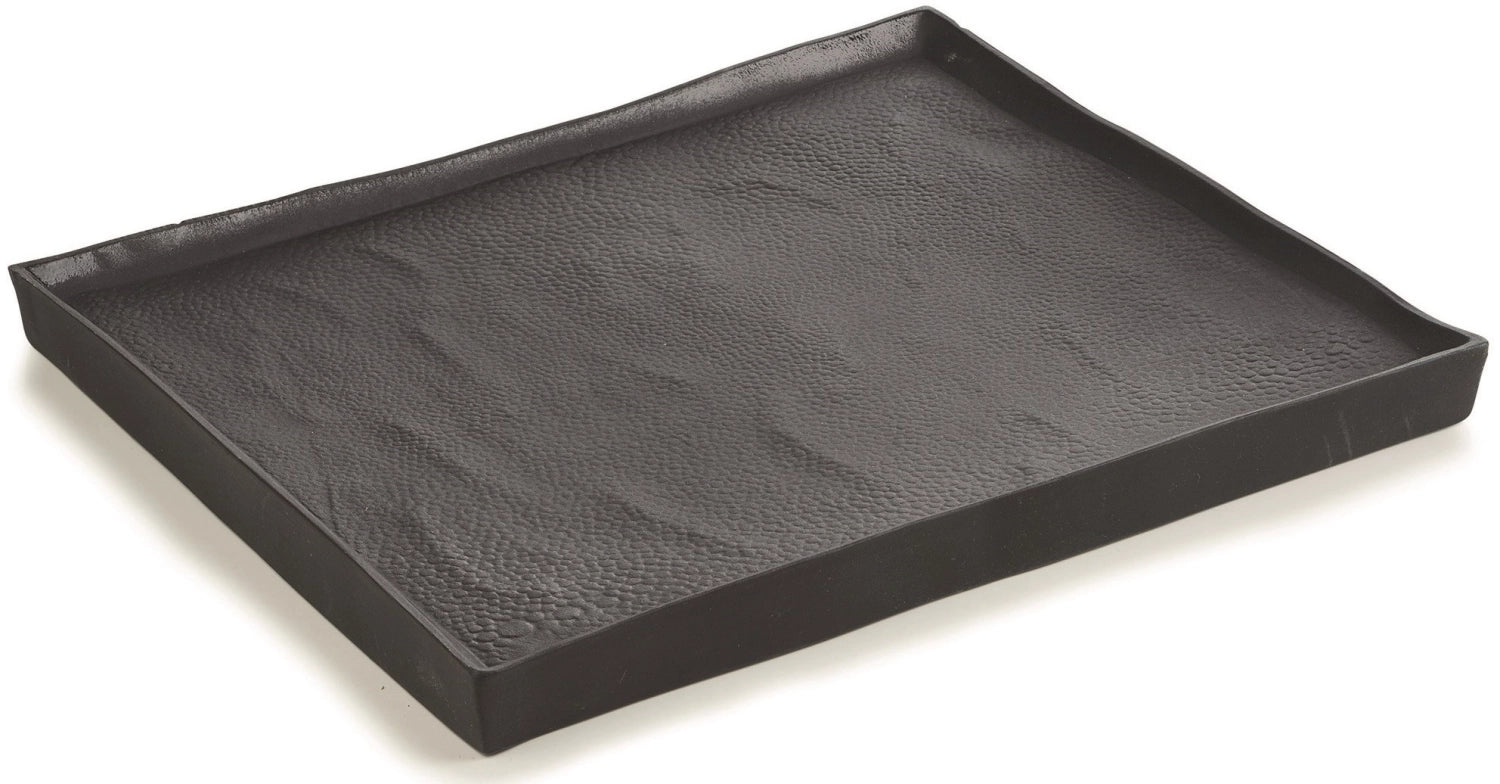 Solstice plate Black Moon, 21x17.5x1.5 cm