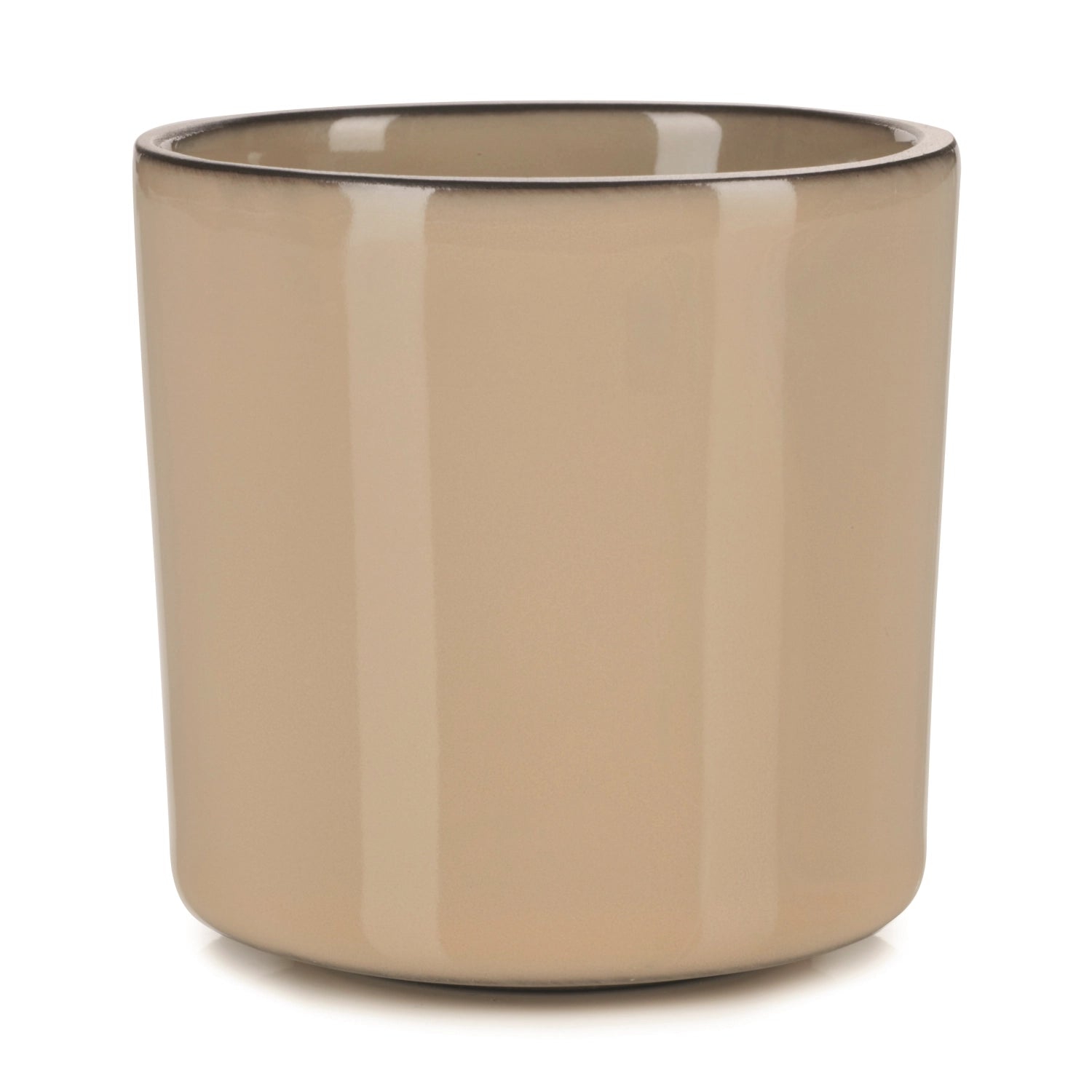 Elegante Caractère Espressotasse von Revol, 8cl, in sanftem Zimt, ideal für aromatischen Espresso und stilvolle Kaffeepausen.