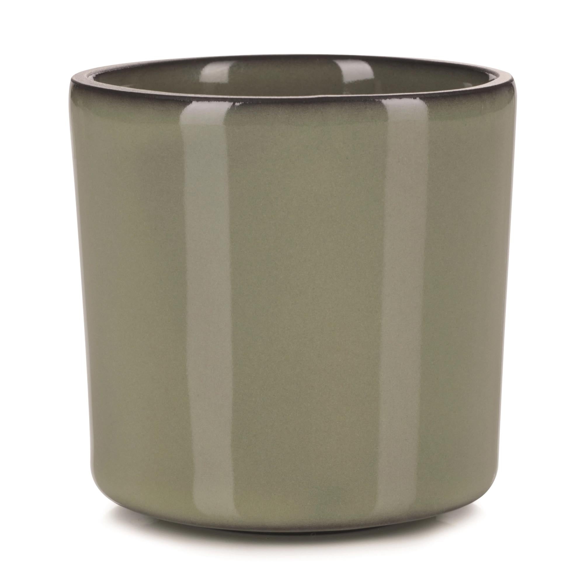 Die Revol Caractère Espressotasse 8cl: Hochwertiges Porzellan, perfekte Grösse, lebendige Farben, spülmaschinenfest. Stilvoller Kaffeegenuss!