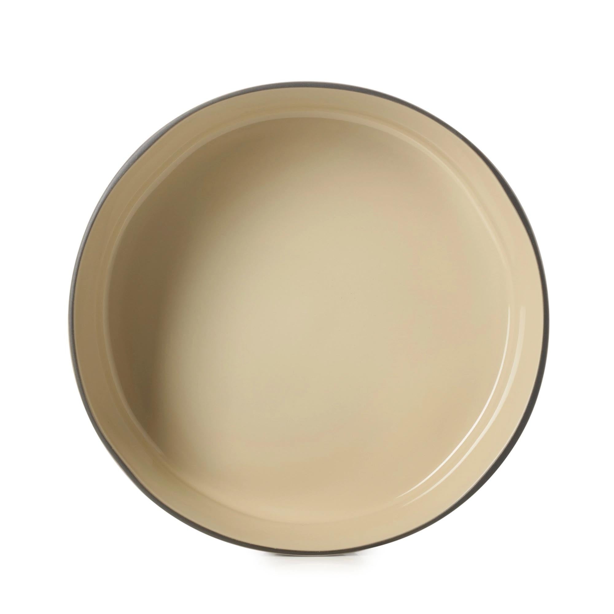 Revol Caractere Salatschüssel 25cm, edles Muskatnuss-Finish.