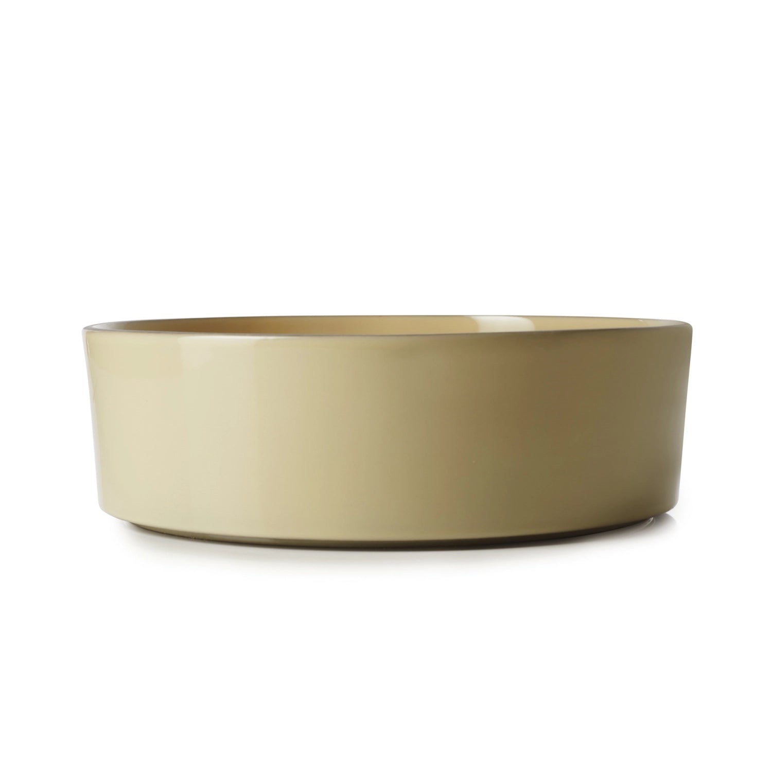 Stilvolle Salatschüssel Caractere von Revol, Ø25cm, in edlem Muskatnuss-Finish, ideal für besondere Anlässe und geschmackvolle Präsentation.