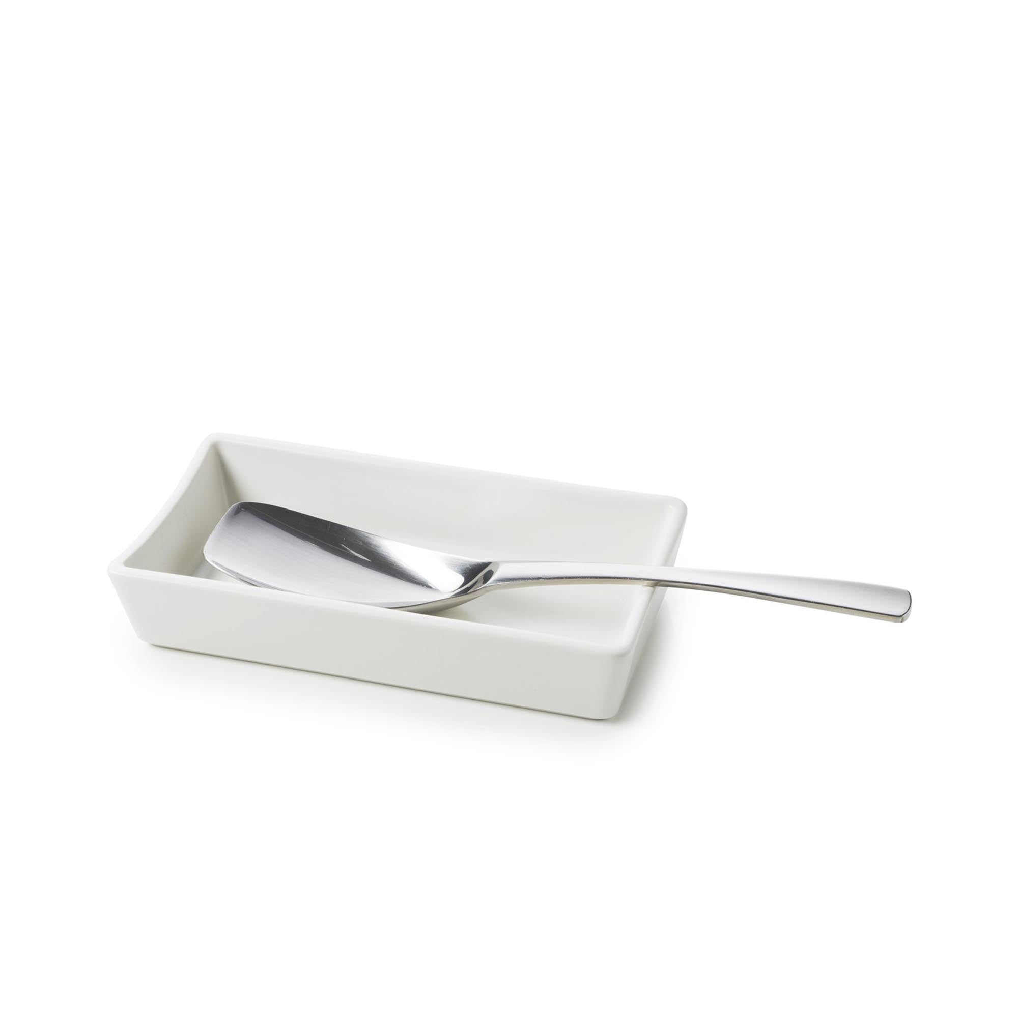 Rvlt2 spoon rest, satin white
