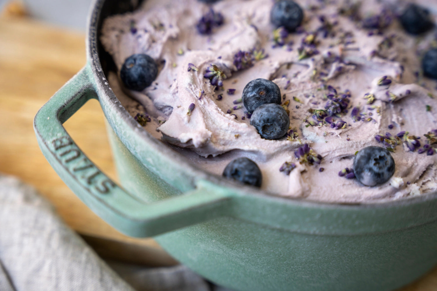 Coc<tc>ott</tc>e 24 cm, round, sage, cast iron 3.8l