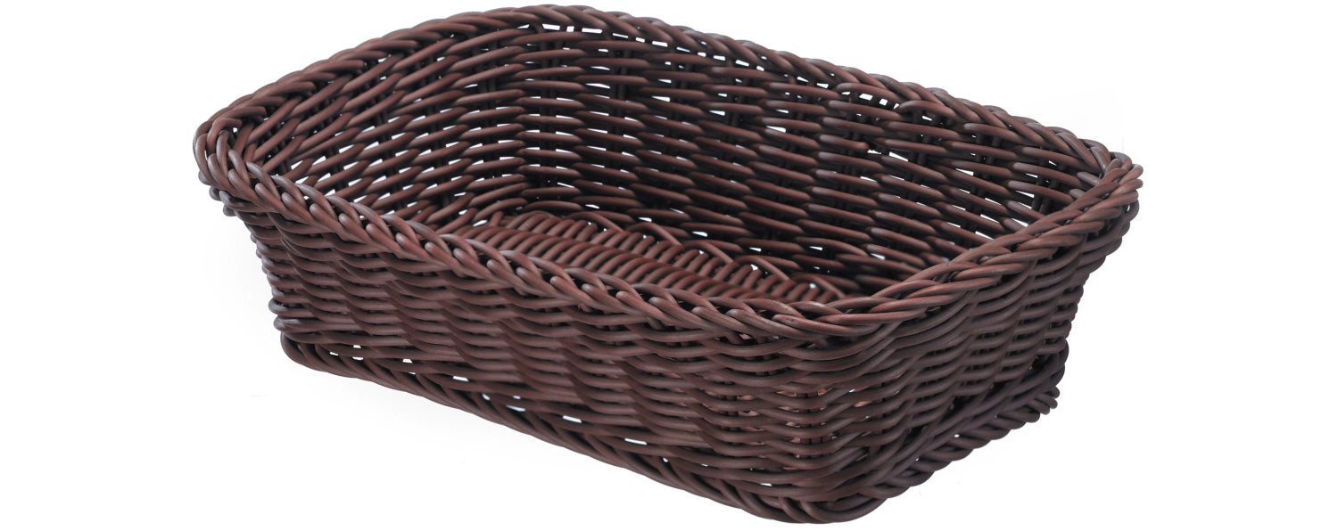 Entdecken Sie den stilvollen rechteckigen Korb von Westmark (31x21x9 cm) aus hochwertigem Polypropylen. Ideal für Brot und Backwaren, langlebig und pflegeleicht.