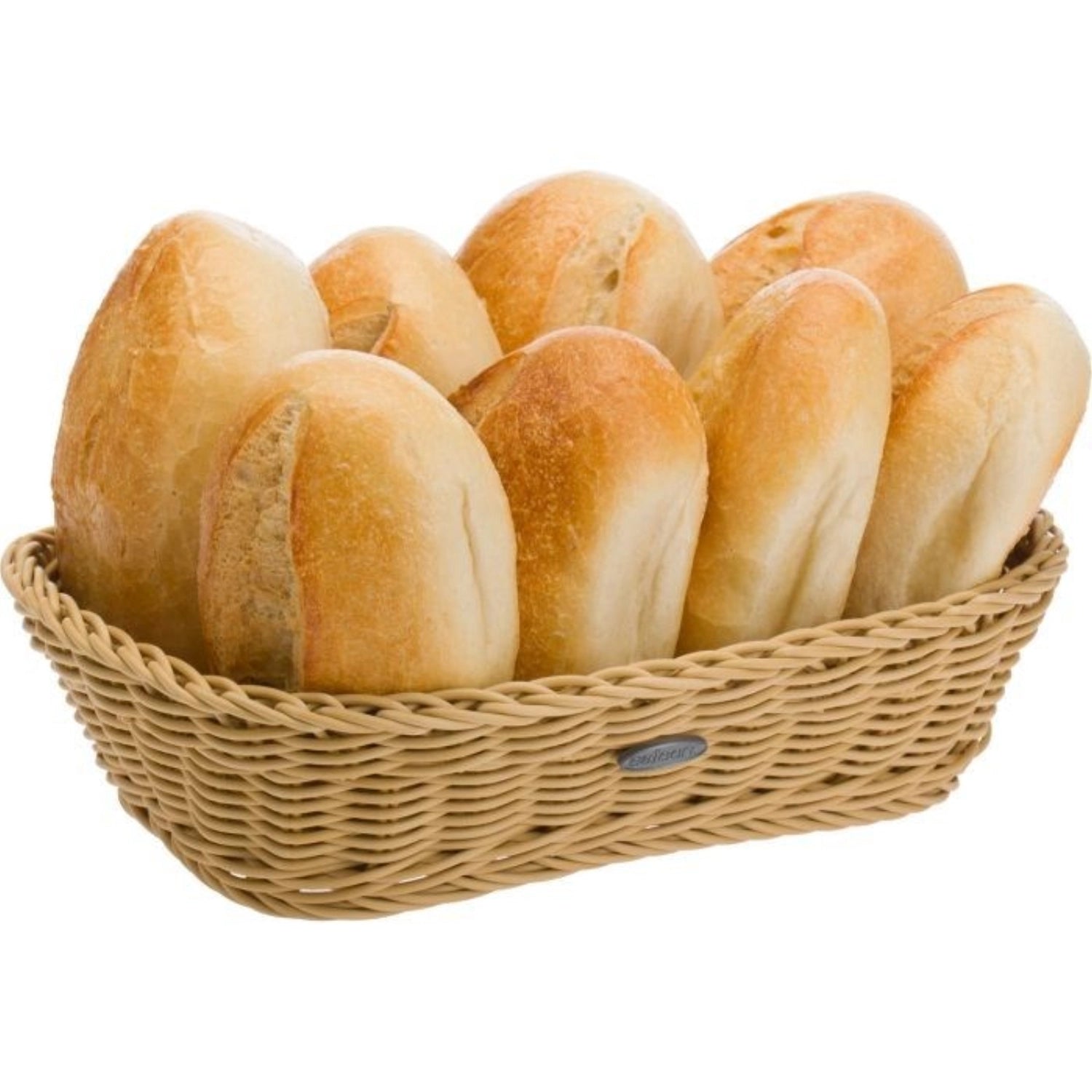 Rechteckiger Aufbewahrungskorb in h-beige von Westmark, ideal für die ordentliche Aufbewahrung von Kleinigkeiten, Maße 26,5 x 19 x 7 cm.