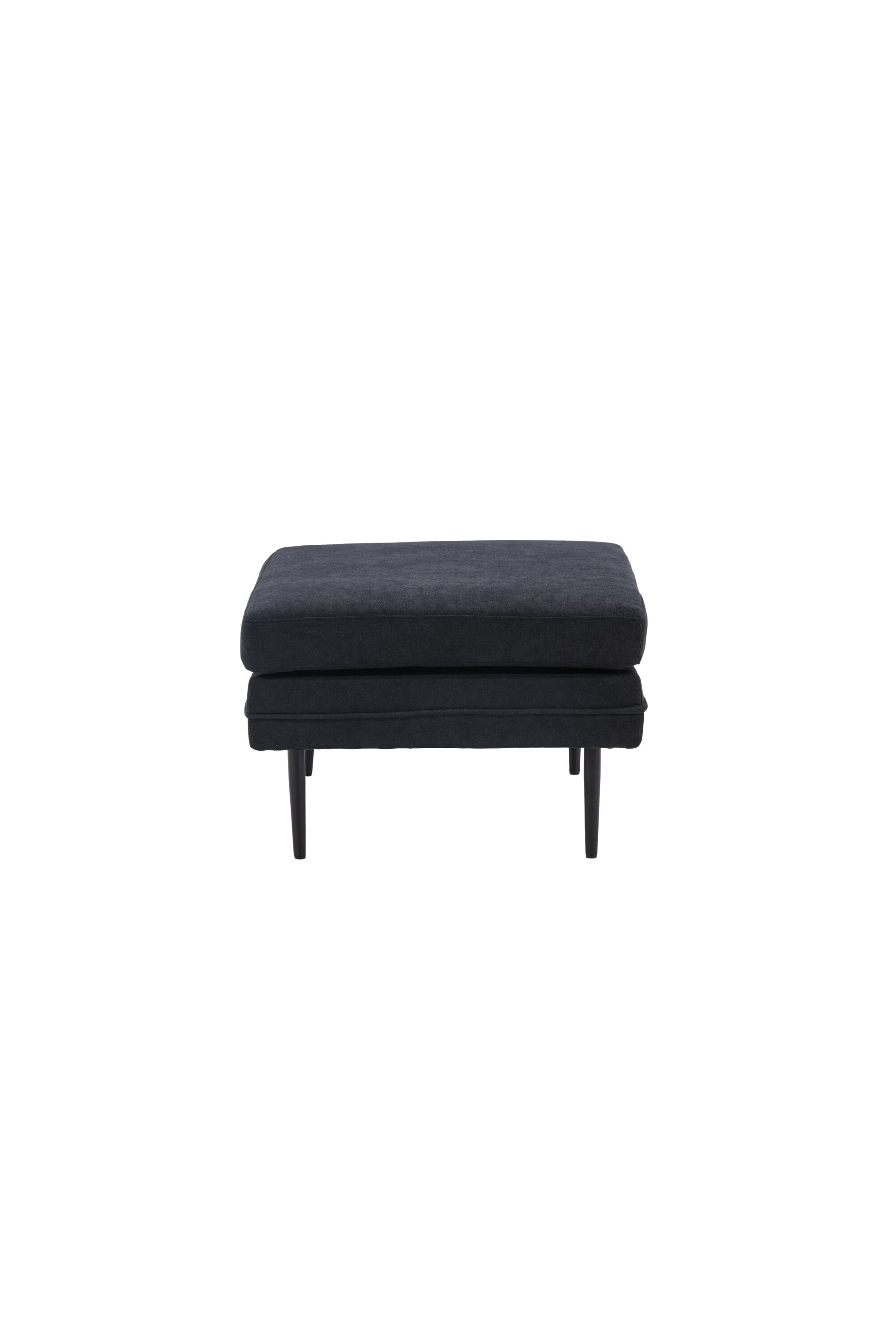 Boom Ottoman in Schwarz präsentiert im Onlineshop von KAQTU Design AG. Ottoman ist von Venture Home