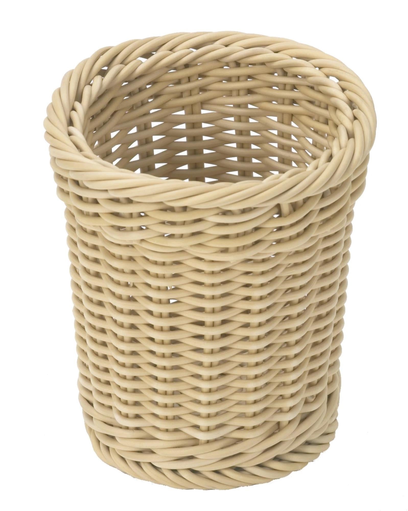 Entdecken Sie den stilvollen runden Korb von Westmark (14x16cm) in elegantem Schwarz. Ideal für Brot, Brötchen und Snacks – langlebig, pflegeleicht und ein echter Blickfang!