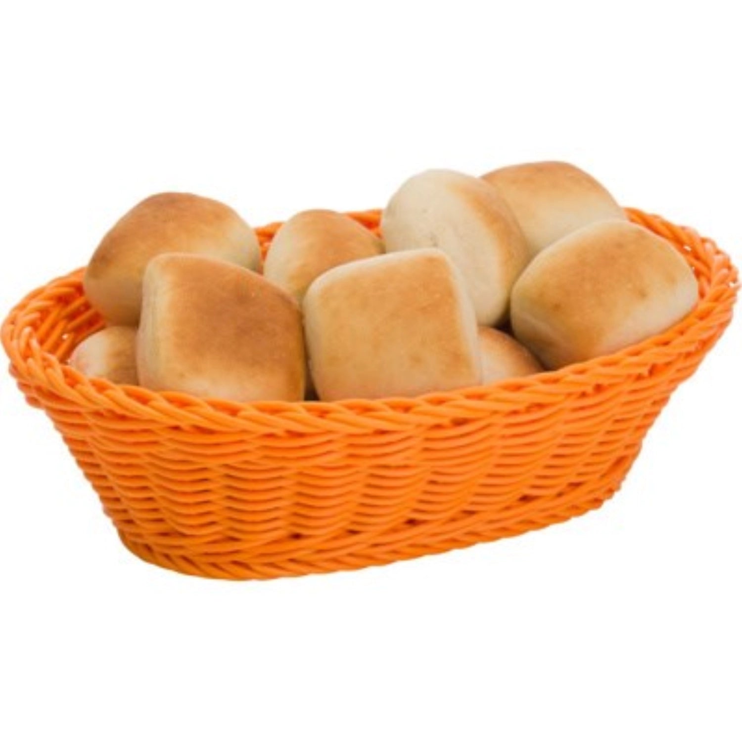 Der ovale Tischkorb von Westmark in leuchtendem Orange (23,5x16x6,5cm) vereint Funktionalität und modernes Design – perfekt für Brot, Obst und mehr!