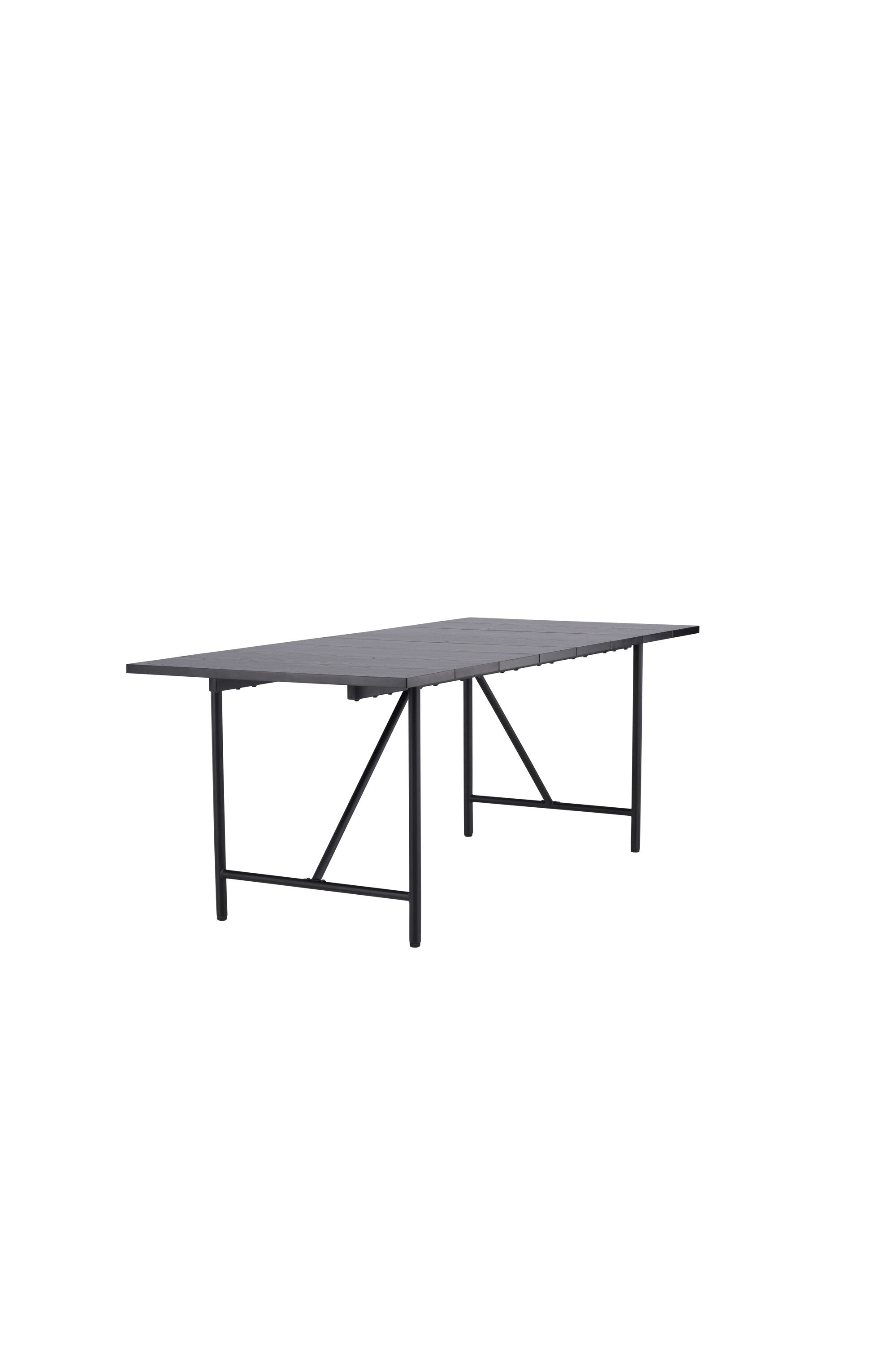 Astrid Tisch in Schwarz präsentiert im Onlineshop von KAQTU Design AG. Esstisch ist von Venture Home