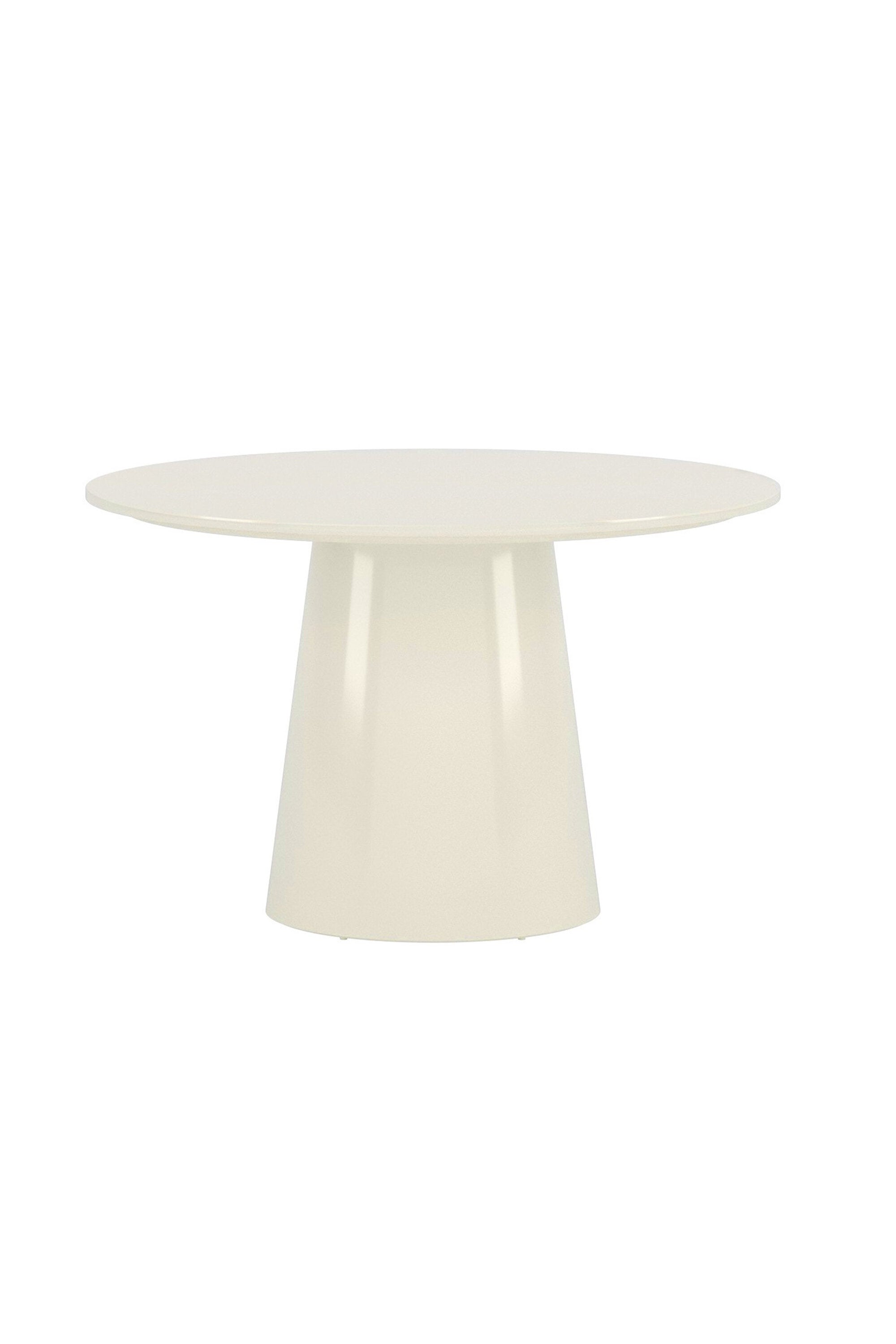 Lanzo Rundes Esstisch in Beige präsentiert im Onlineshop von KAQTU Design AG. Gartentisch ist von Venture Home