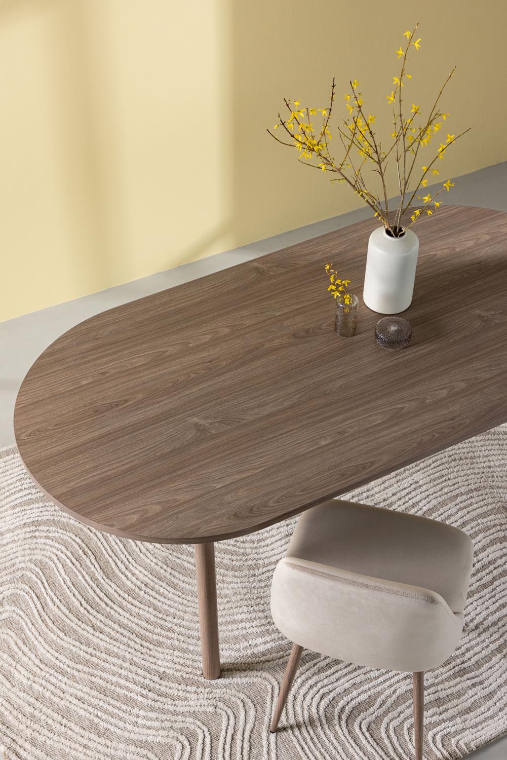 Andy Esstisch in Natur präsentiert im Onlineshop von KAQTU Design AG. Esstisch ist von Venture Home
