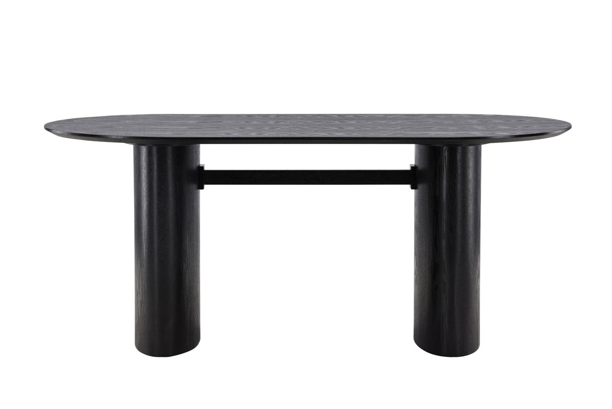 Isolde Esstisch in Schwarz präsentiert im Onlineshop von KAQTU Design AG. Esstisch ist von Venture Home