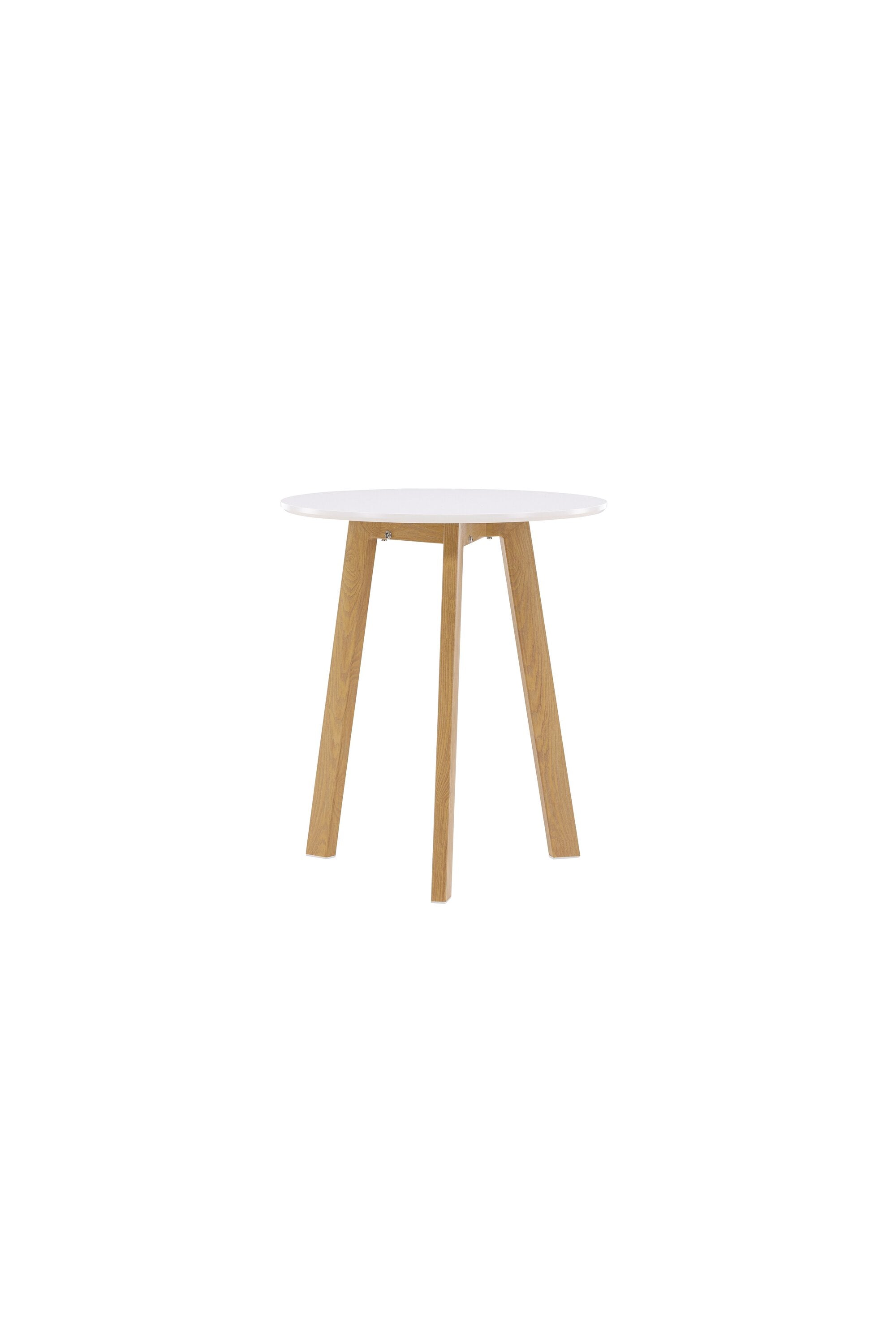 Leonora Tisch in Weiss präsentiert im Onlineshop von KAQTU Design AG. Esstisch ist von Venture Home