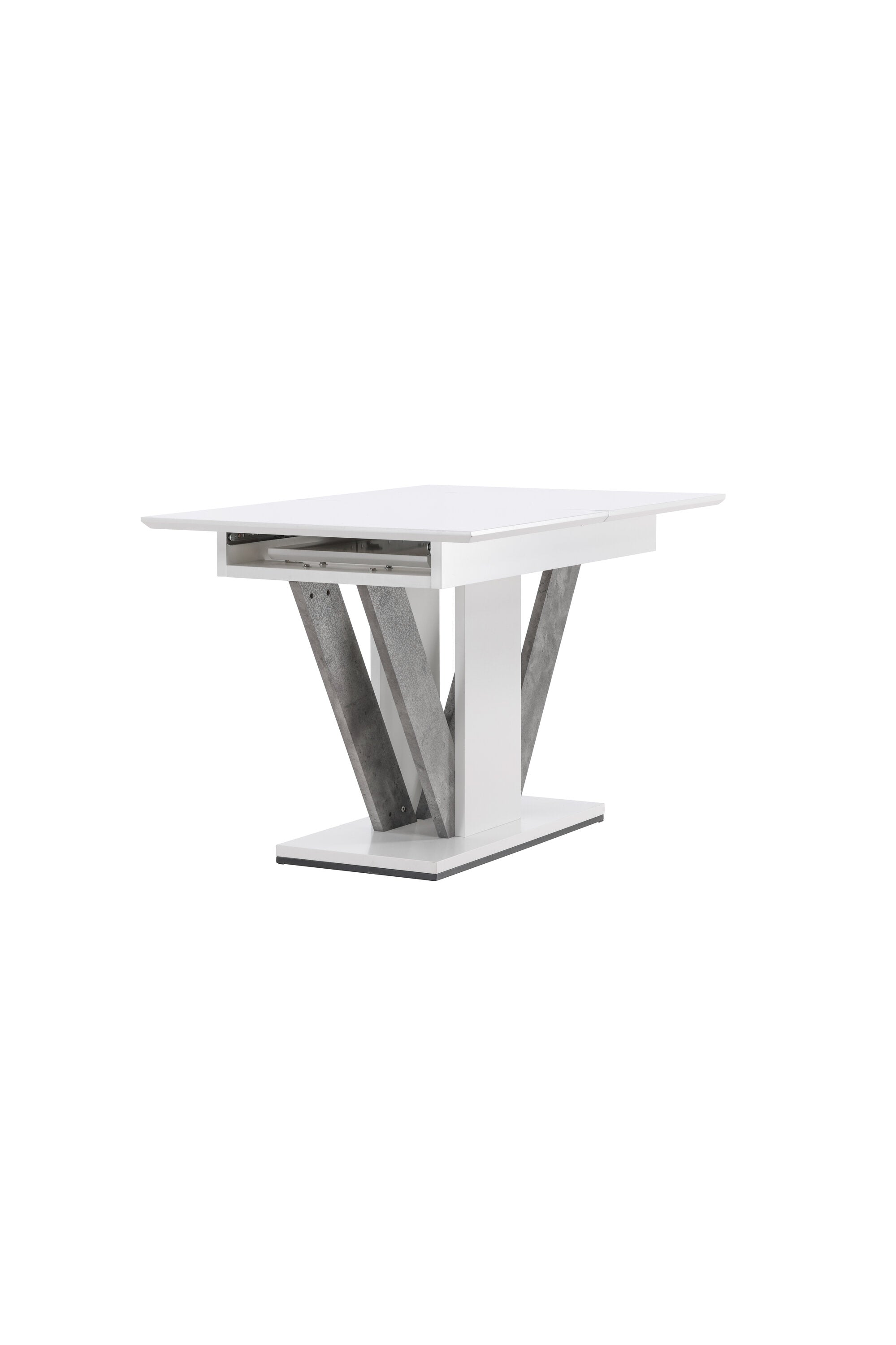 Disa Esstisch ausziehbar in Weiss präsentiert im Onlineshop von KAQTU Design AG. Esstisch ist von Venture Home
