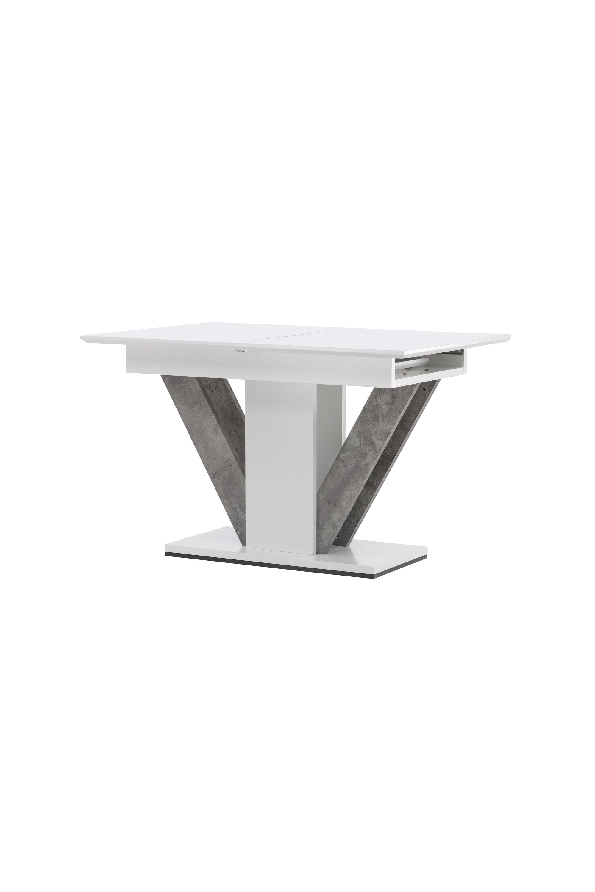 Disa Esstisch ausziehbar in Weiss präsentiert im Onlineshop von KAQTU Design AG. Esstisch ist von Venture Home