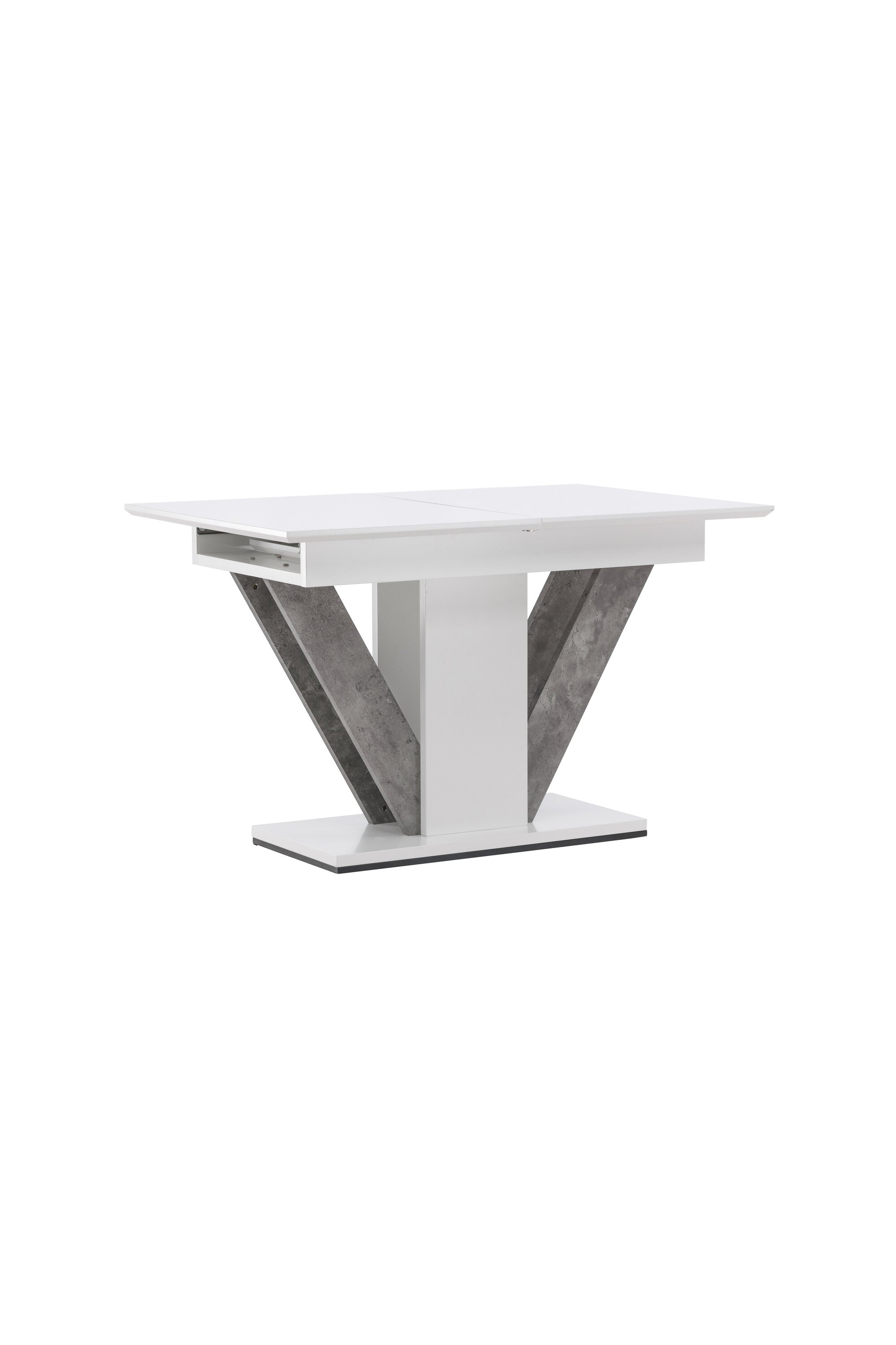 Disa Esstisch ausziehbar in Weiss präsentiert im Onlineshop von KAQTU Design AG. Esstisch ist von Venture Home