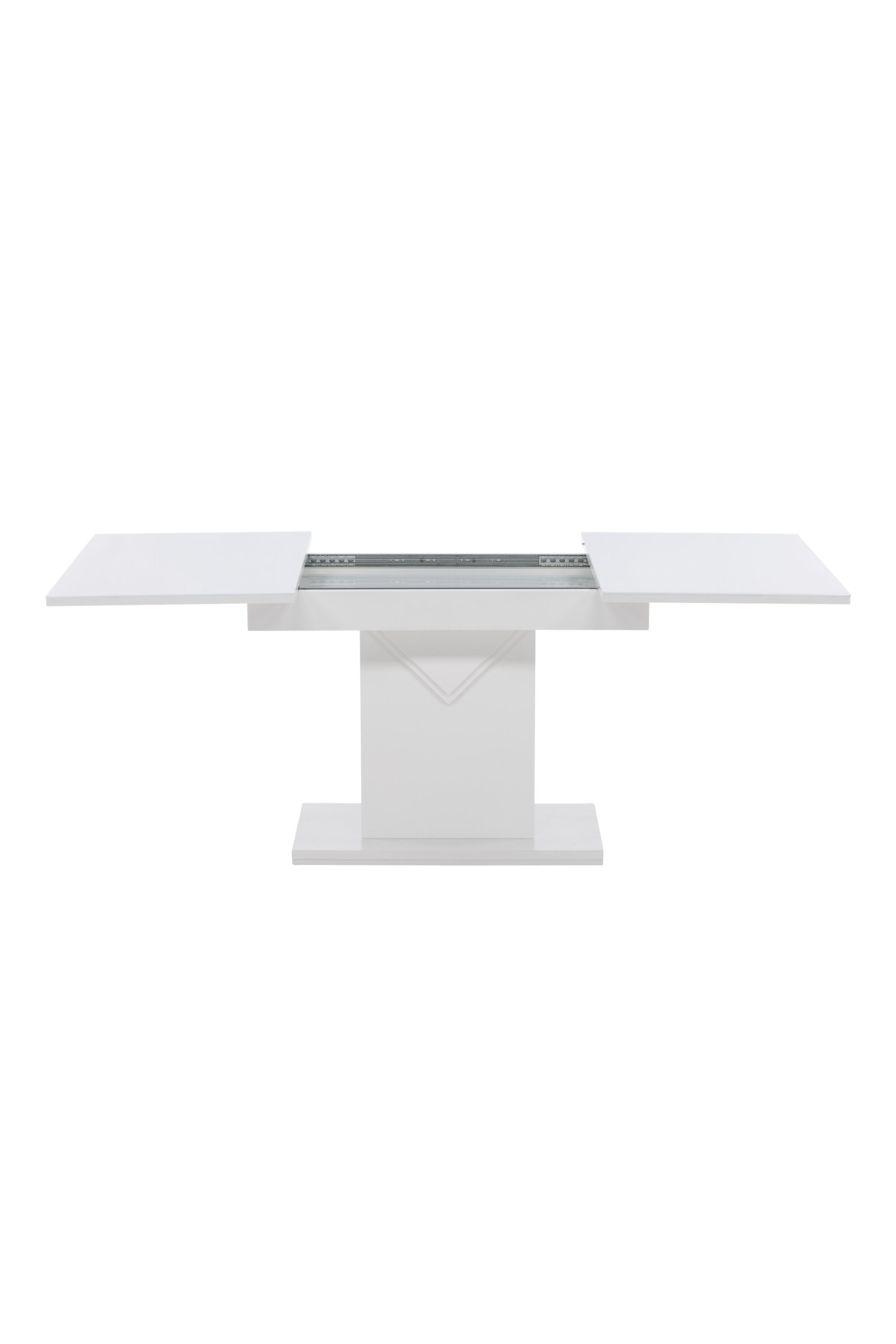Pluto Tisch ausziehbar in Weiss präsentiert im Onlineshop von KAQTU Design AG. Esstisch ist von Venture Home