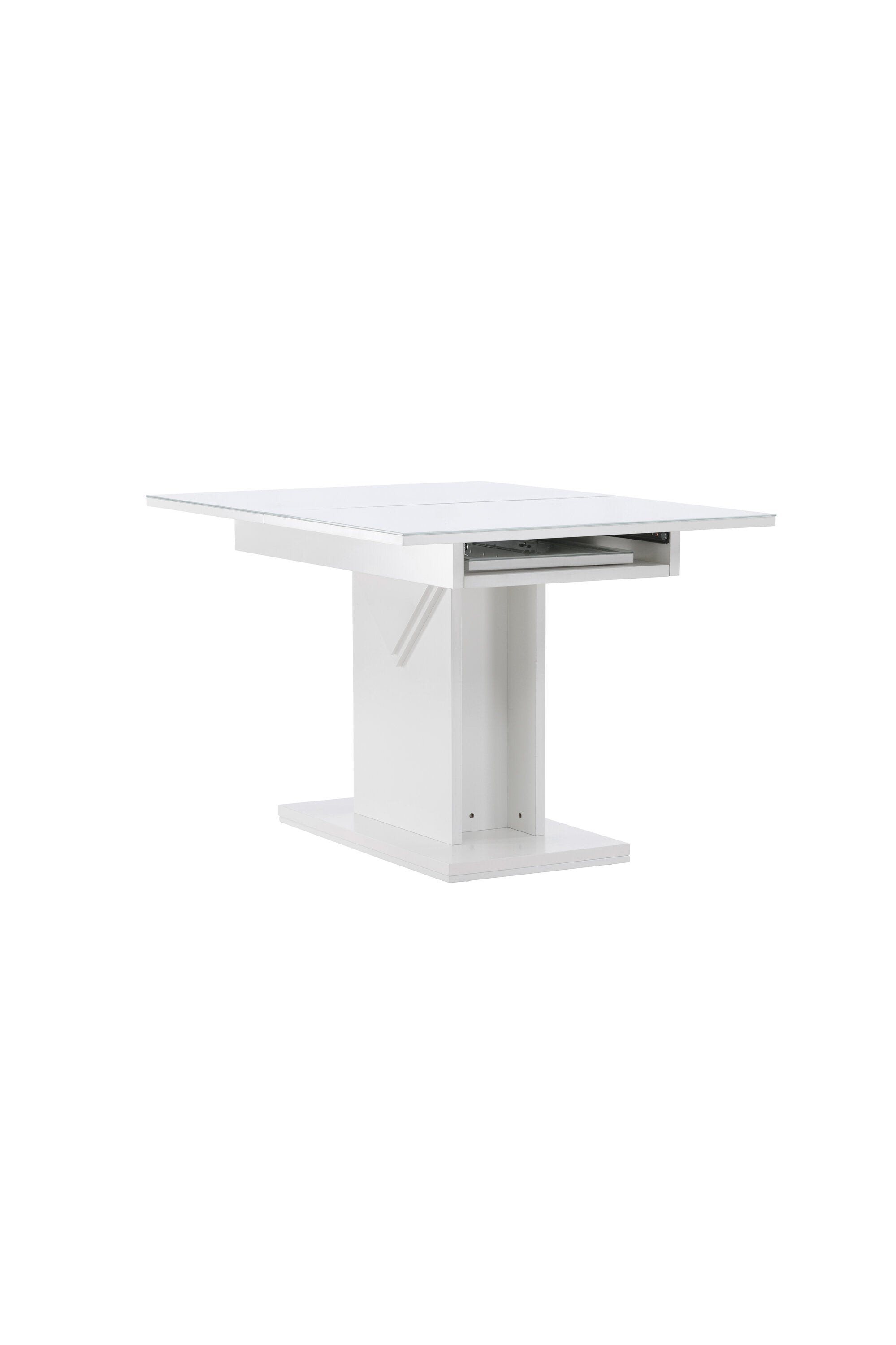 Pluto Tisch ausziehbar in Weiss präsentiert im Onlineshop von KAQTU Design AG. Esstisch ist von Venture Home