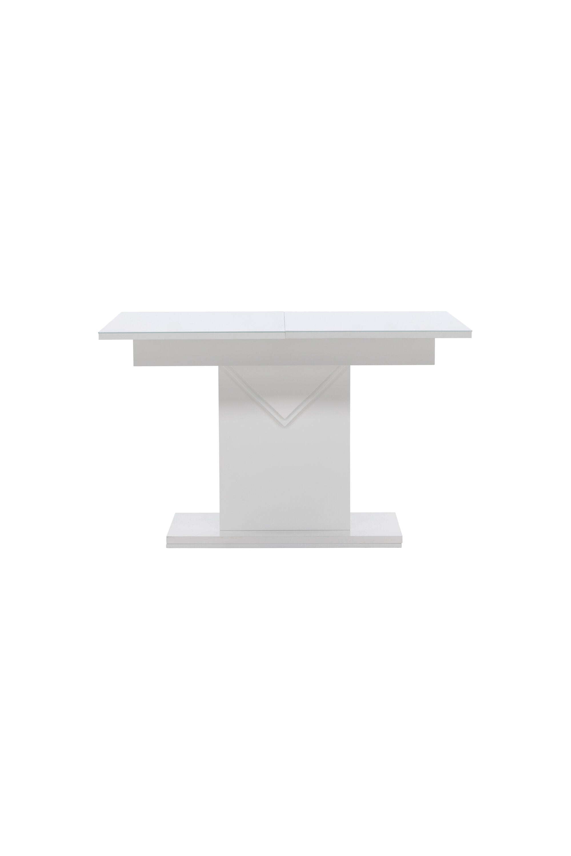 Pluto Tisch ausziehbar in Weiss präsentiert im Onlineshop von KAQTU Design AG. Esstisch ist von Venture Home