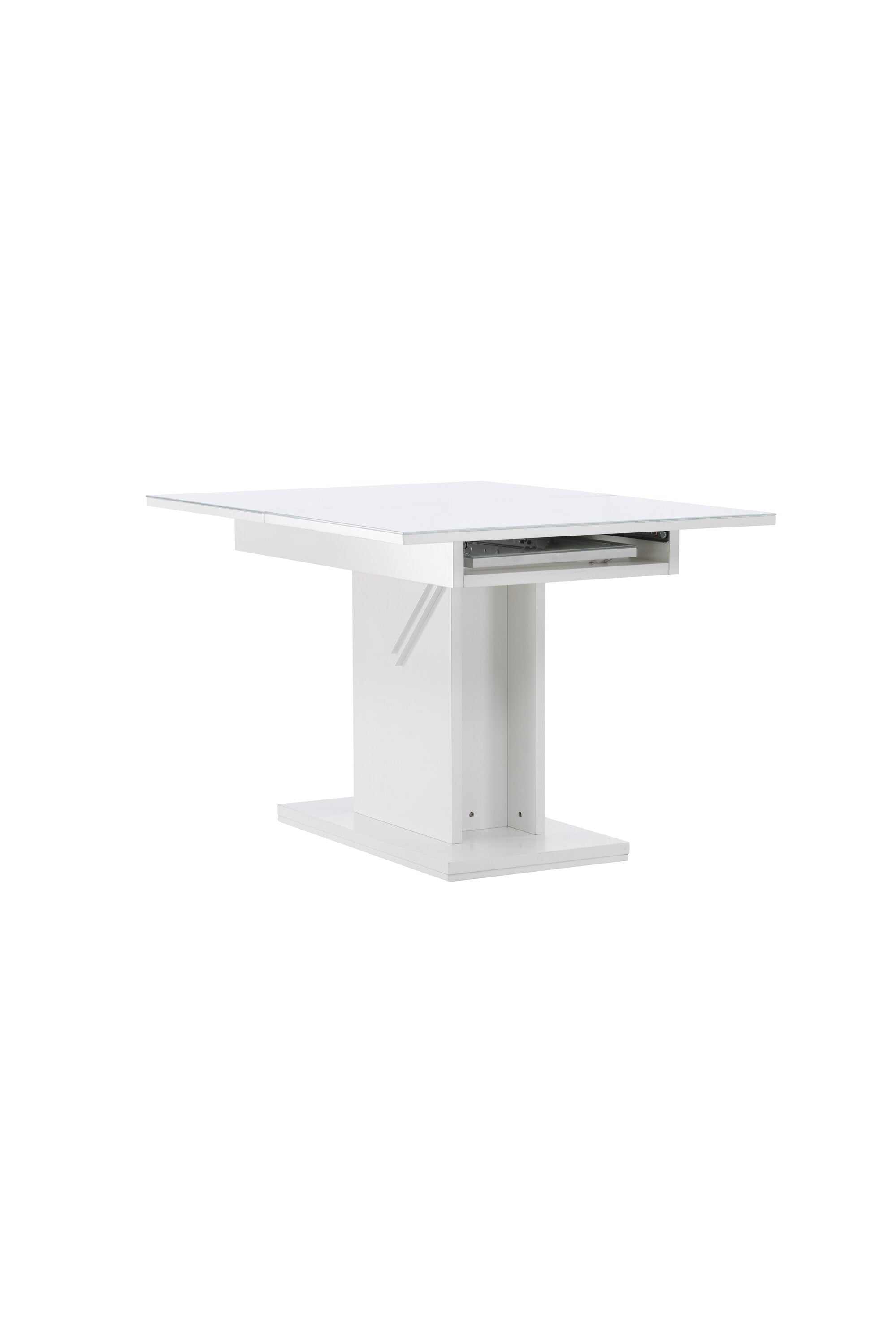 Pluto Tisch ausziehbar in Weiss präsentiert im Onlineshop von KAQTU Design AG. Esstisch ist von Venture Home