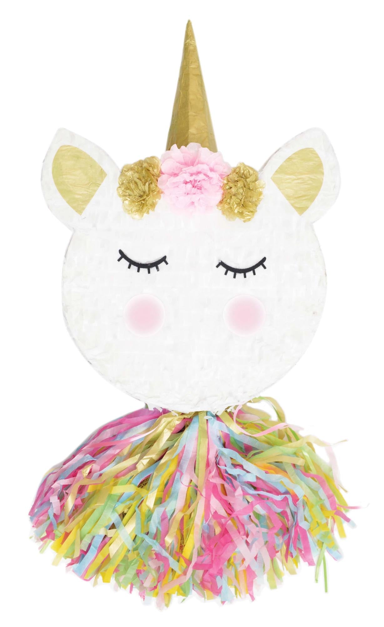 Entdecken Sie die Scrap Cooking Pinata Einhorn Regenbogen – ein farbenfrohes Highlight für Kinderpartys, das Teamarbeit und Spaß fördert!