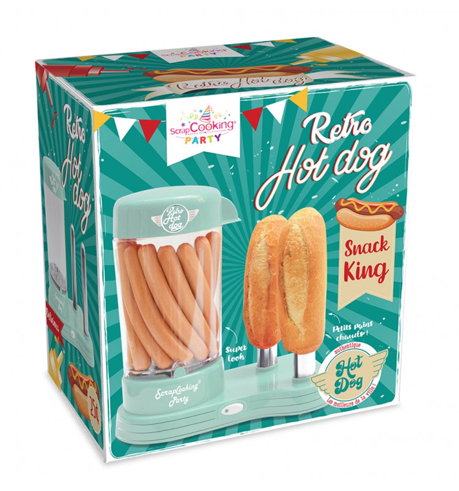 Scrap Cooking Hot Dog Maker: Genussvolle Hot Dogs im Handumdrehen!