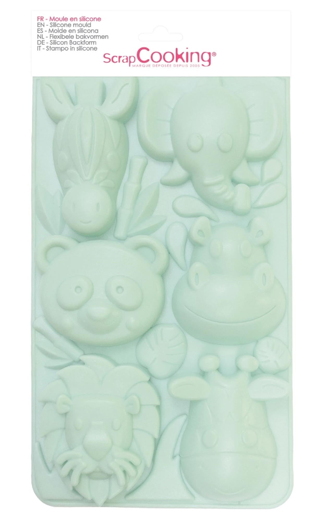 Entdecke die vielseitige Silikonbackform Jungle von Scrap Cooking.