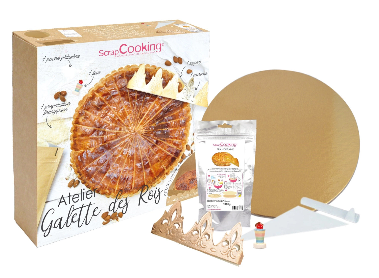 Entdecken Sie das Backset Königskuchen von Scrap Cooking – ideal für Hobbybäcker! Hochwertige Utensilien für köstliche, kreative Kuchen.