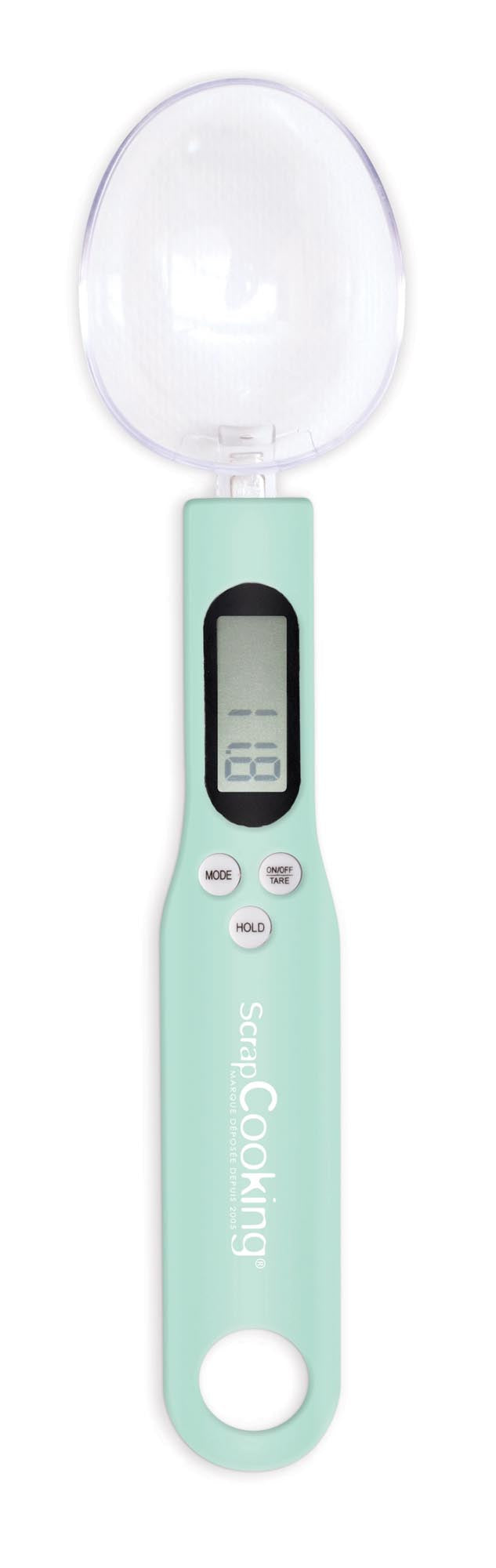 Präzise Löffelwaage 23x5,5cm von Scrap Cooking: Ideal für exaktes Abwiegen beim Backen. Robust, leicht zu reinigen, kompakt.