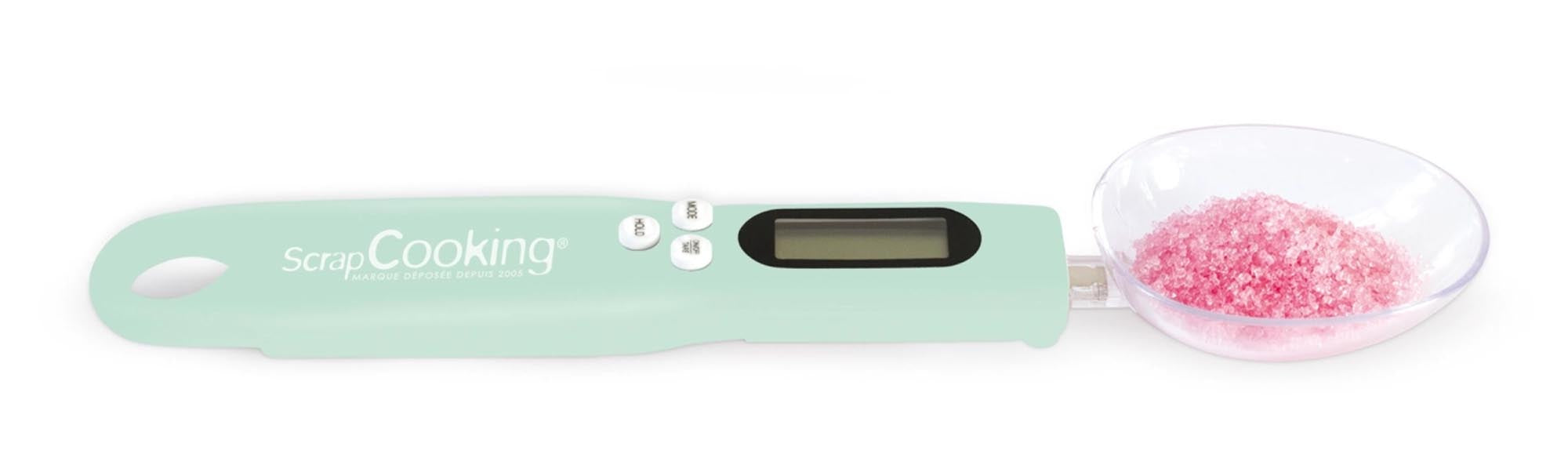 Präzise Löffelwaage 23x5,5cm von Scrap Cooking: Ideal für exaktes Abwiegen beim Backen. Robust, leicht zu reinigen, kompakt.